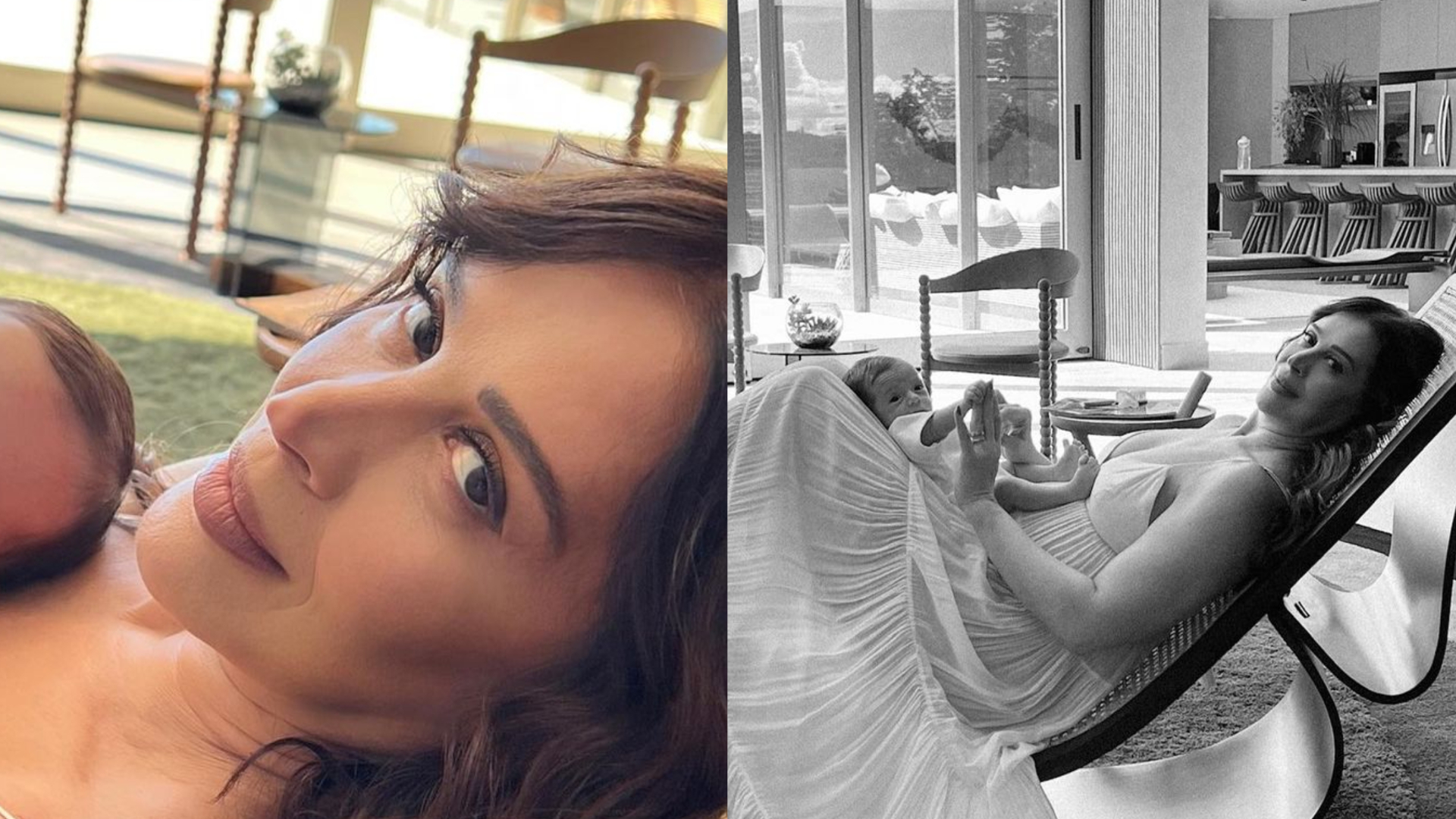 Claudia Raia impressiona ao surgir belíssima com Luca: ”Lindos”