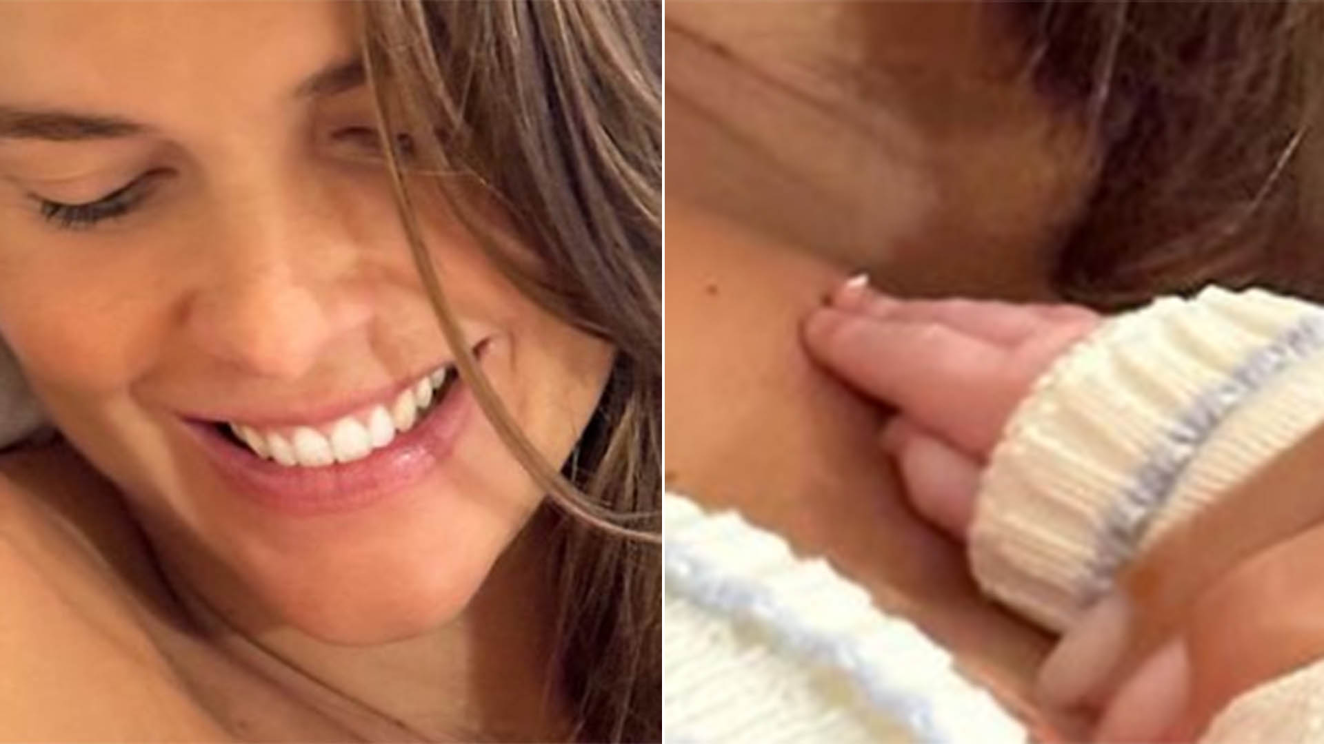 Daniella Sarahyba celebra o nascimento do terceiro filho, Armando