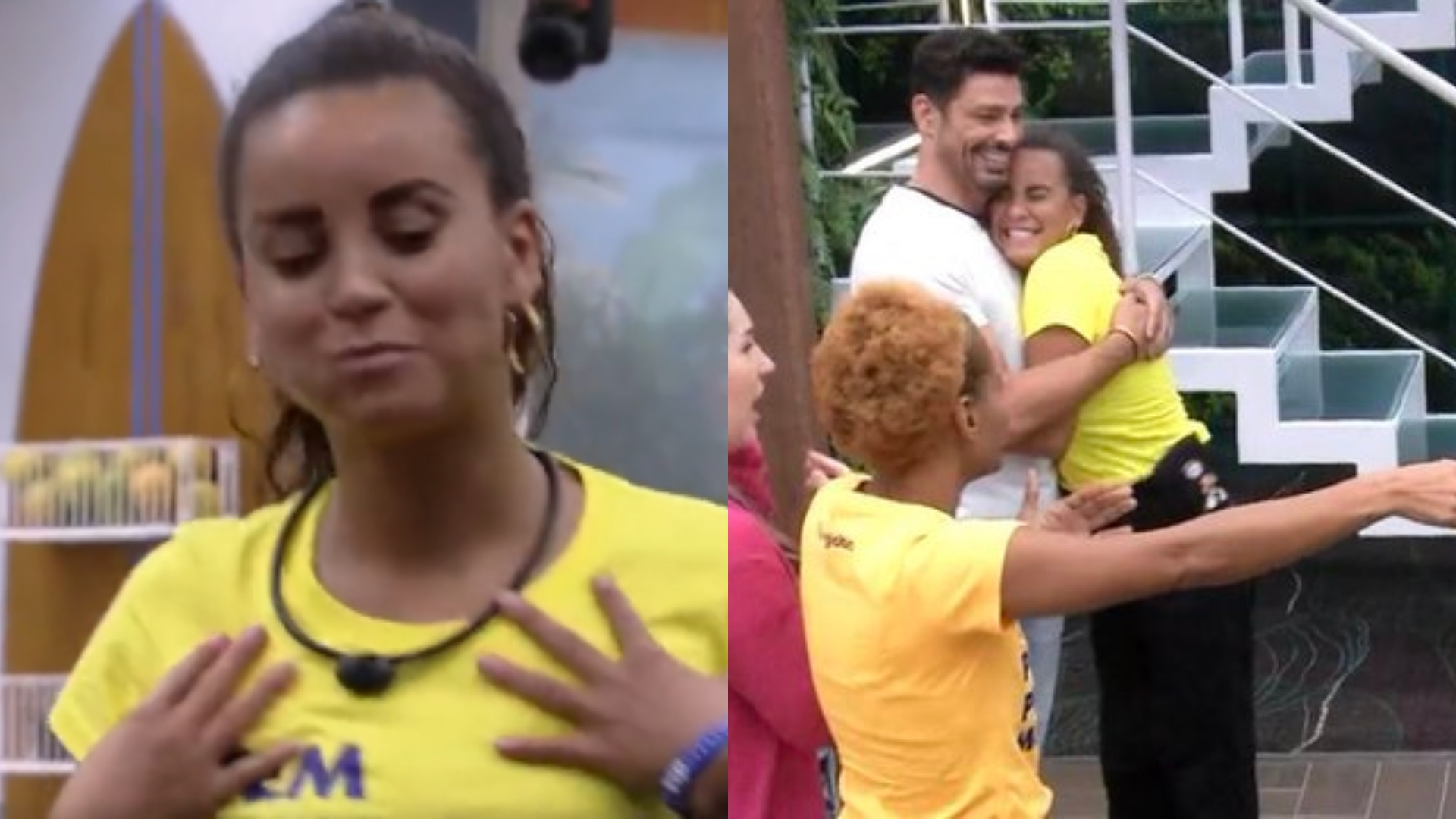 BBB23: Domitila corre para comer no mesmo garfo que Cauã Reymond