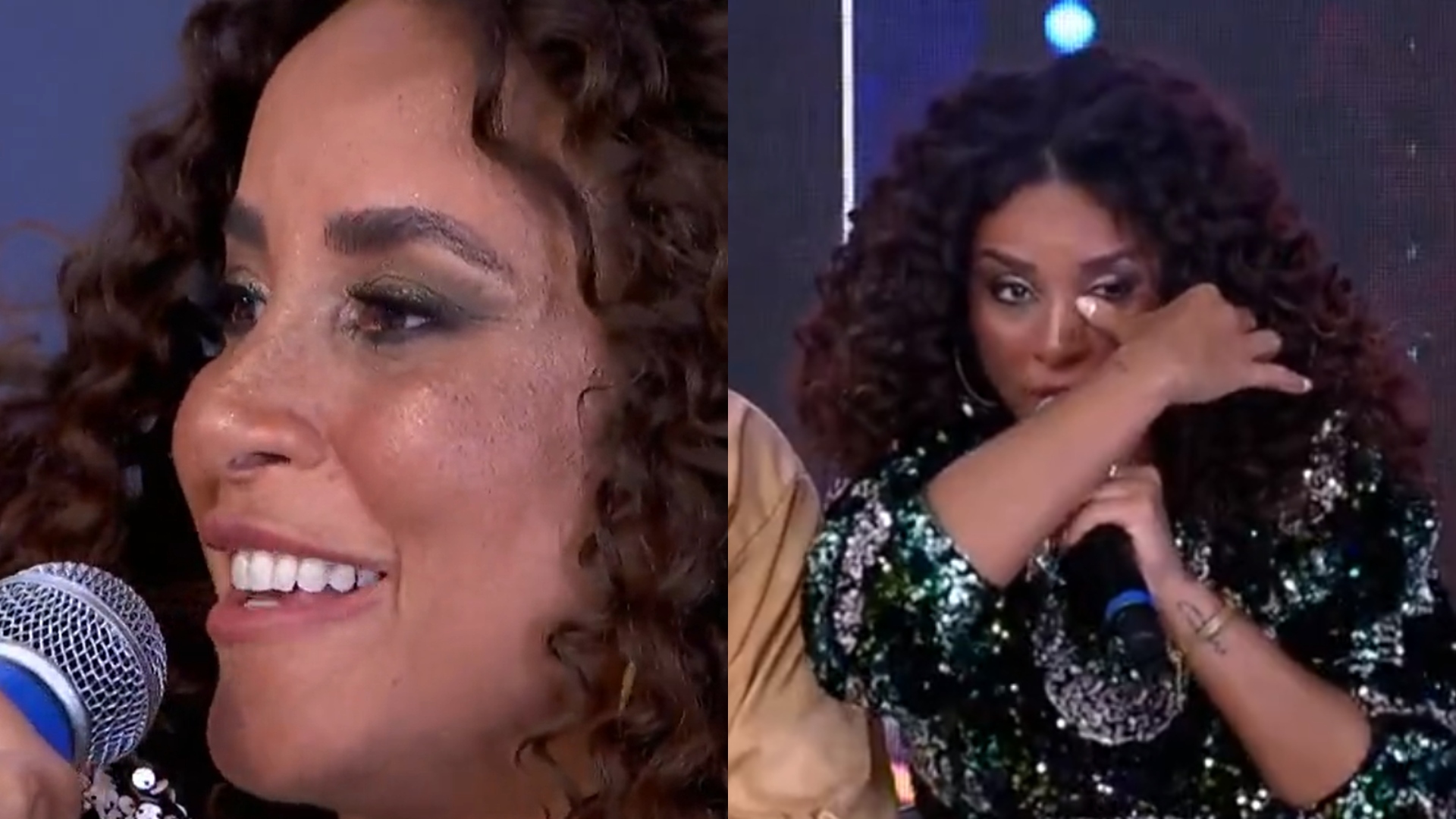 BBB23: Domitila cai em lágrimas ao vivo e rebate provocações de rivais: ‘Sou ativista, sim’