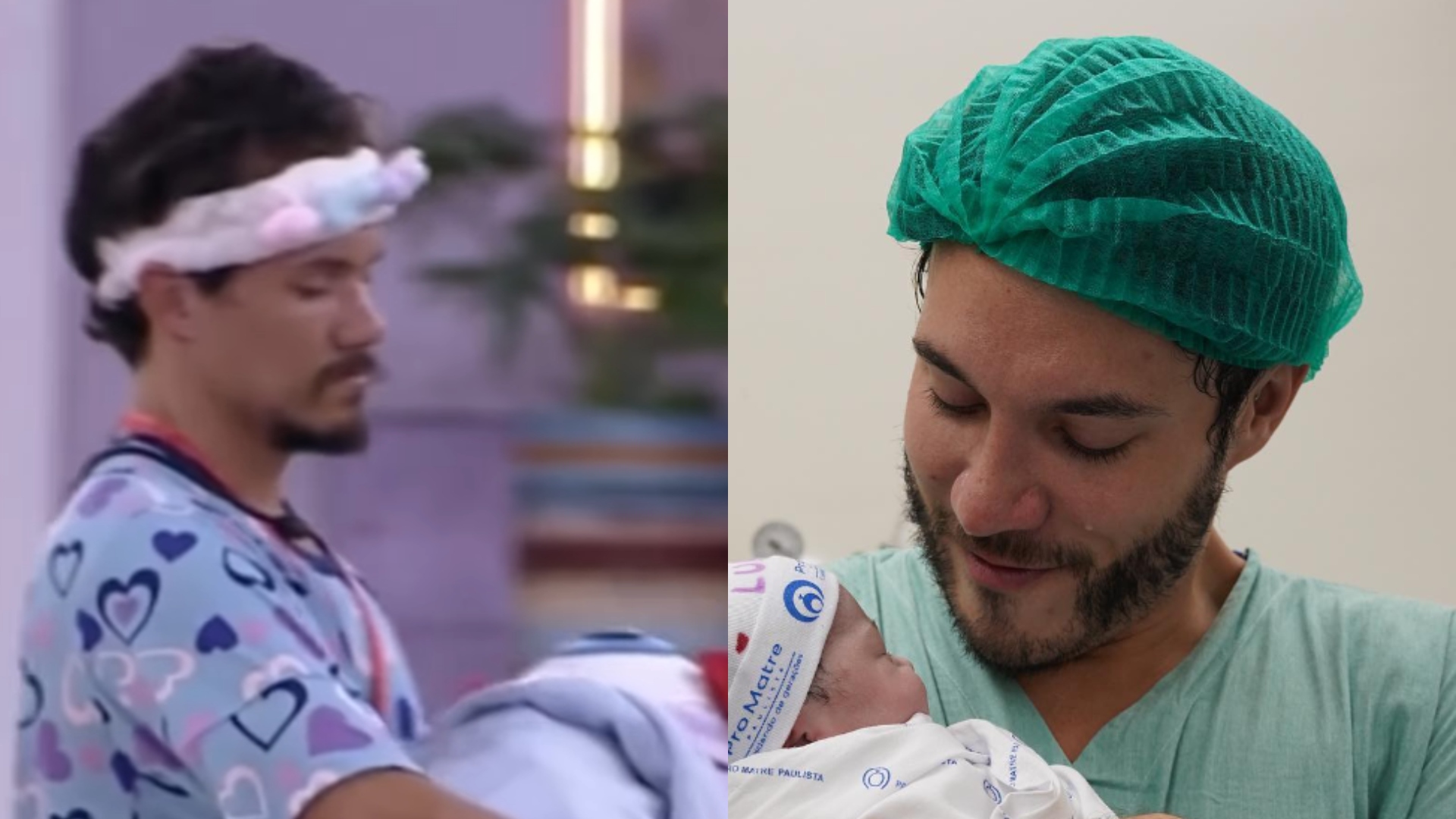 Eliezer relembra que Lua nasceu exatamente 1 ano depois de dizer que não queria filhos