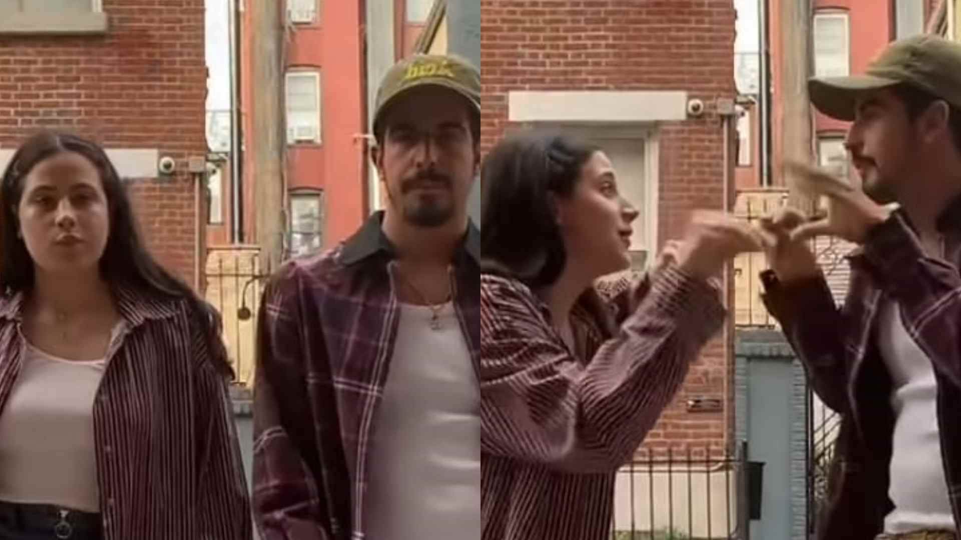 Com looks combinando, Enzo Celulari e Sophia Raia dançam juntos durante viagem