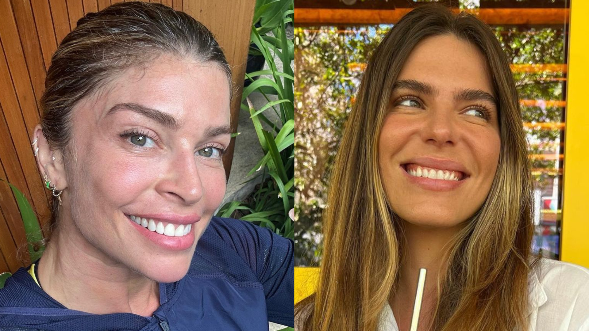 Ex de Cauã Reymond comenta foto de infância de Grazi Massafera: ”Cara da Sofia”
