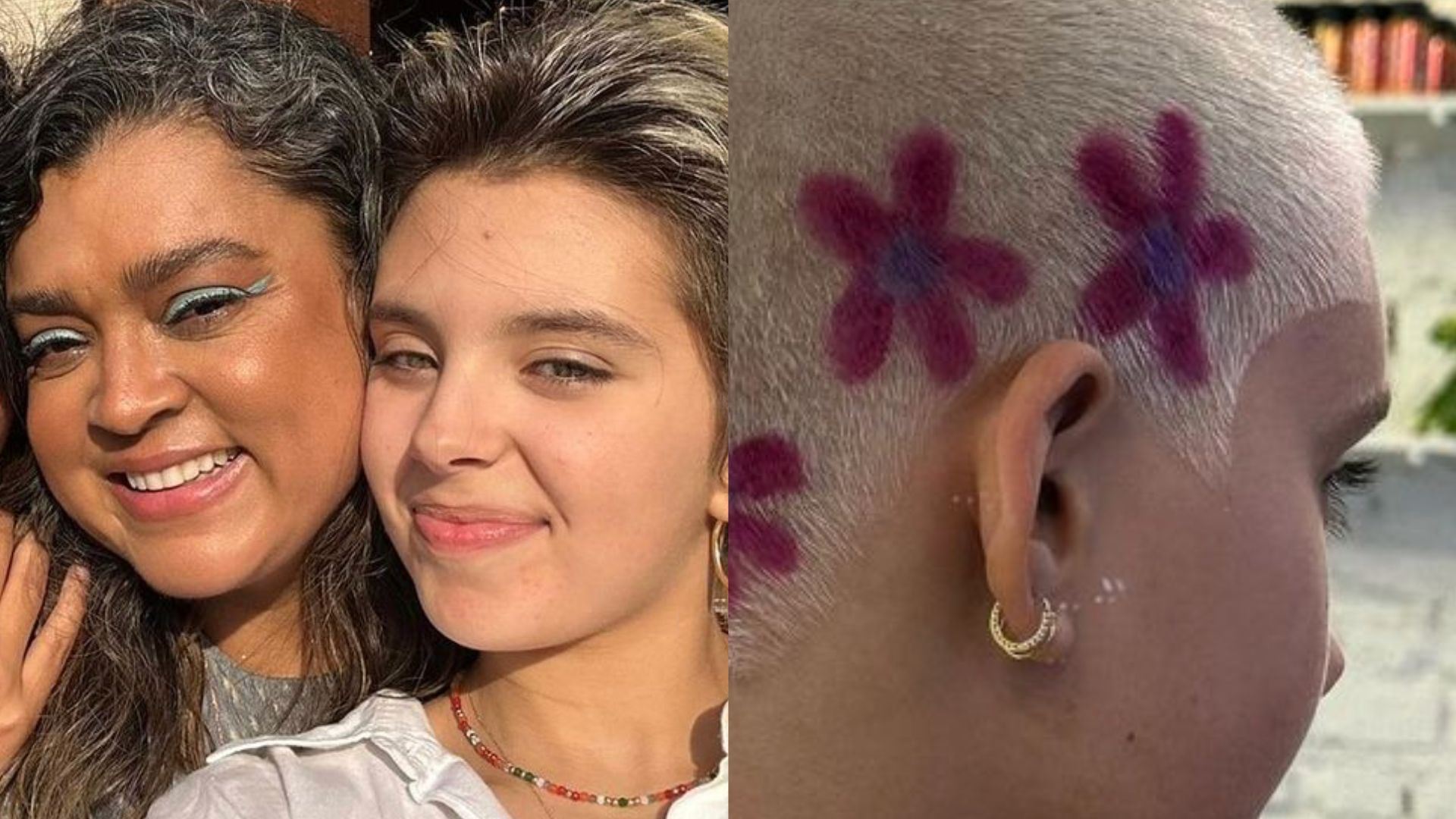 Aos 14 anos, sobrinha de Preta Gil radicaliza visual e choca: “Amei!”