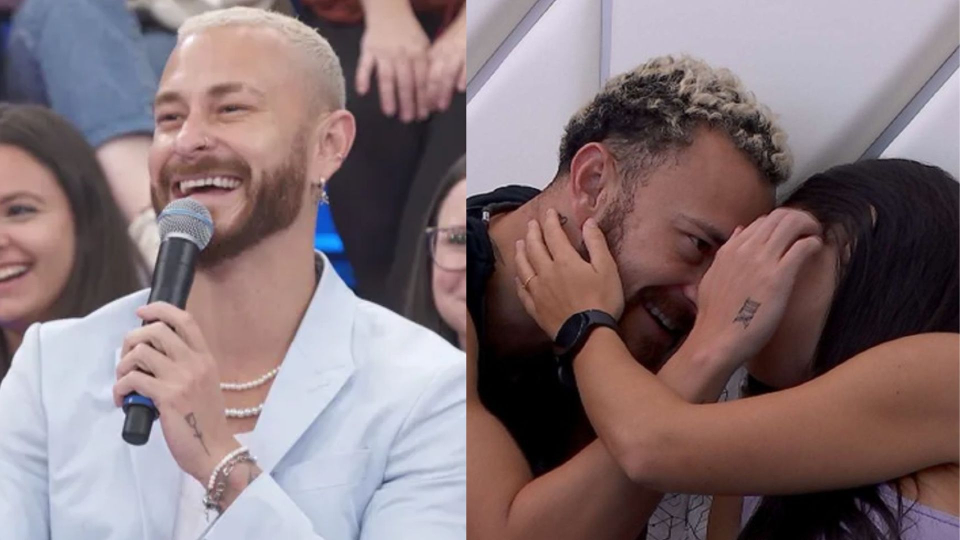 No Altas Horas, ex-BBB Fred abre o jogo ao falar sobre Larissa: ‘Ansioso!’
