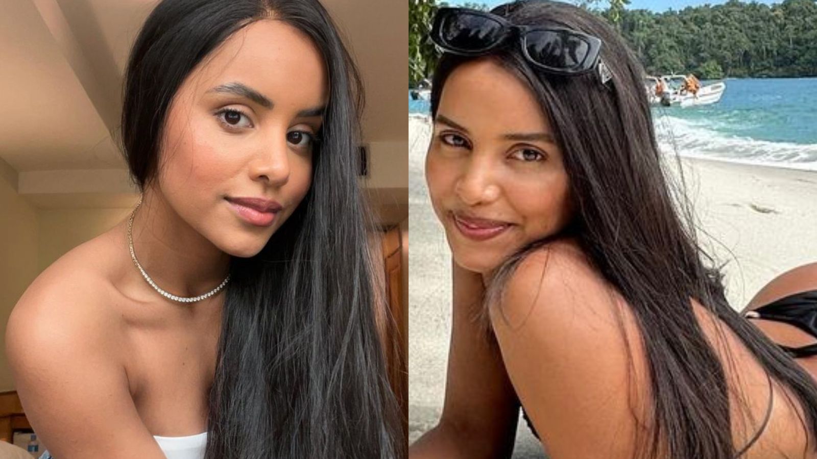 De biquíni preto, Gleici Damasceno escandaliza com bumbum empinado