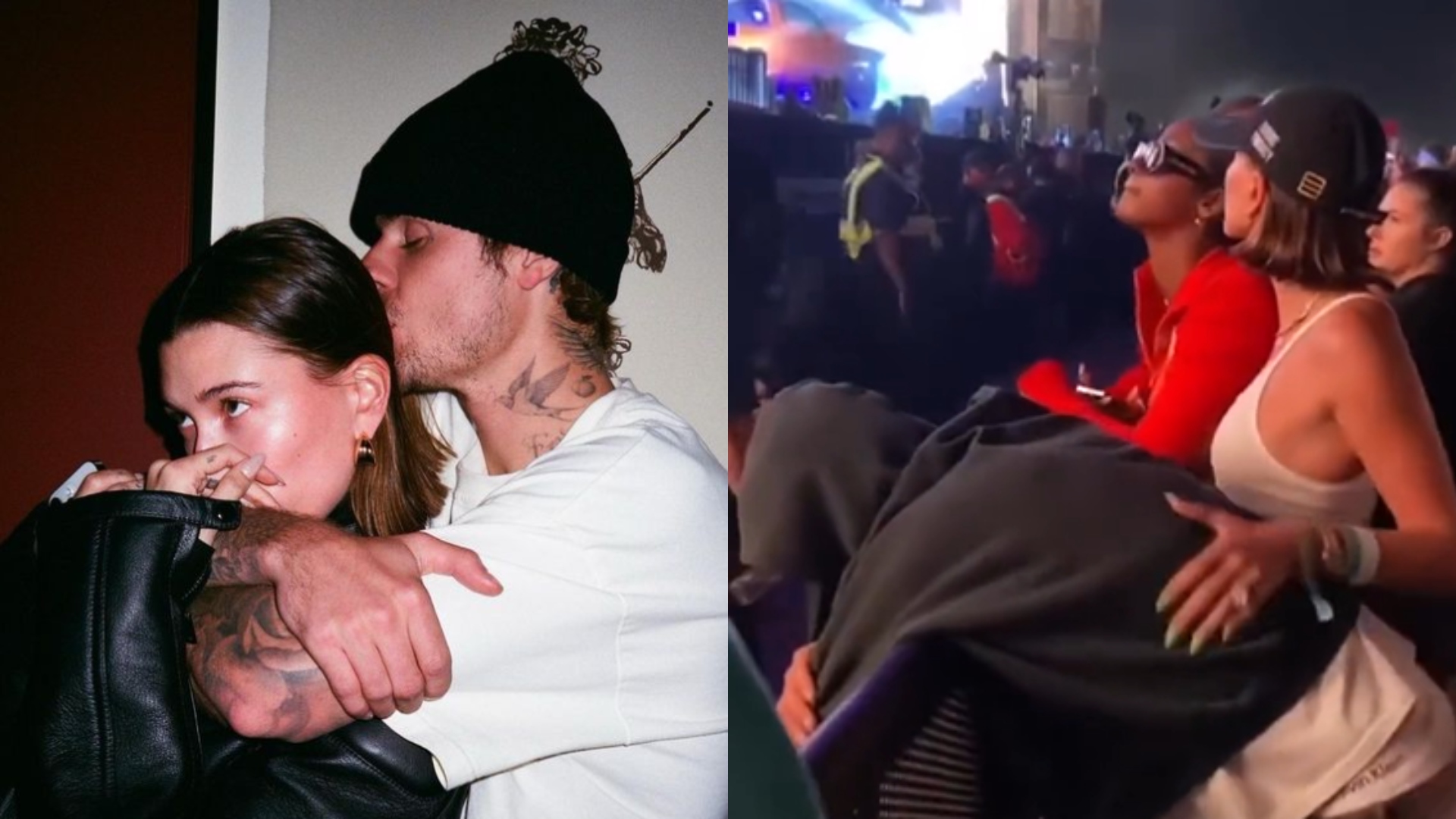 Hailey aparece confortando Justin Bieber em evento e deixa fãs preocupados