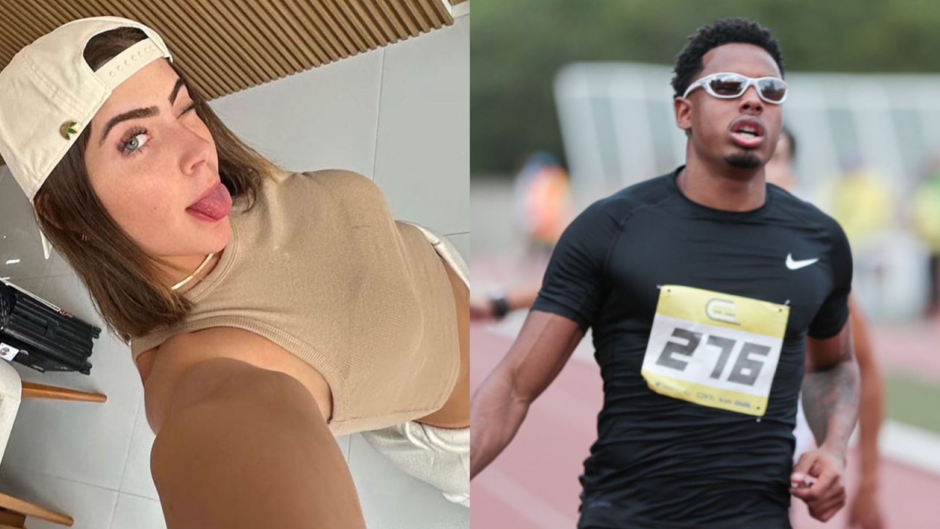 Jade Picon deseja boa sorte para o retorno de Paulo André ao atletismo