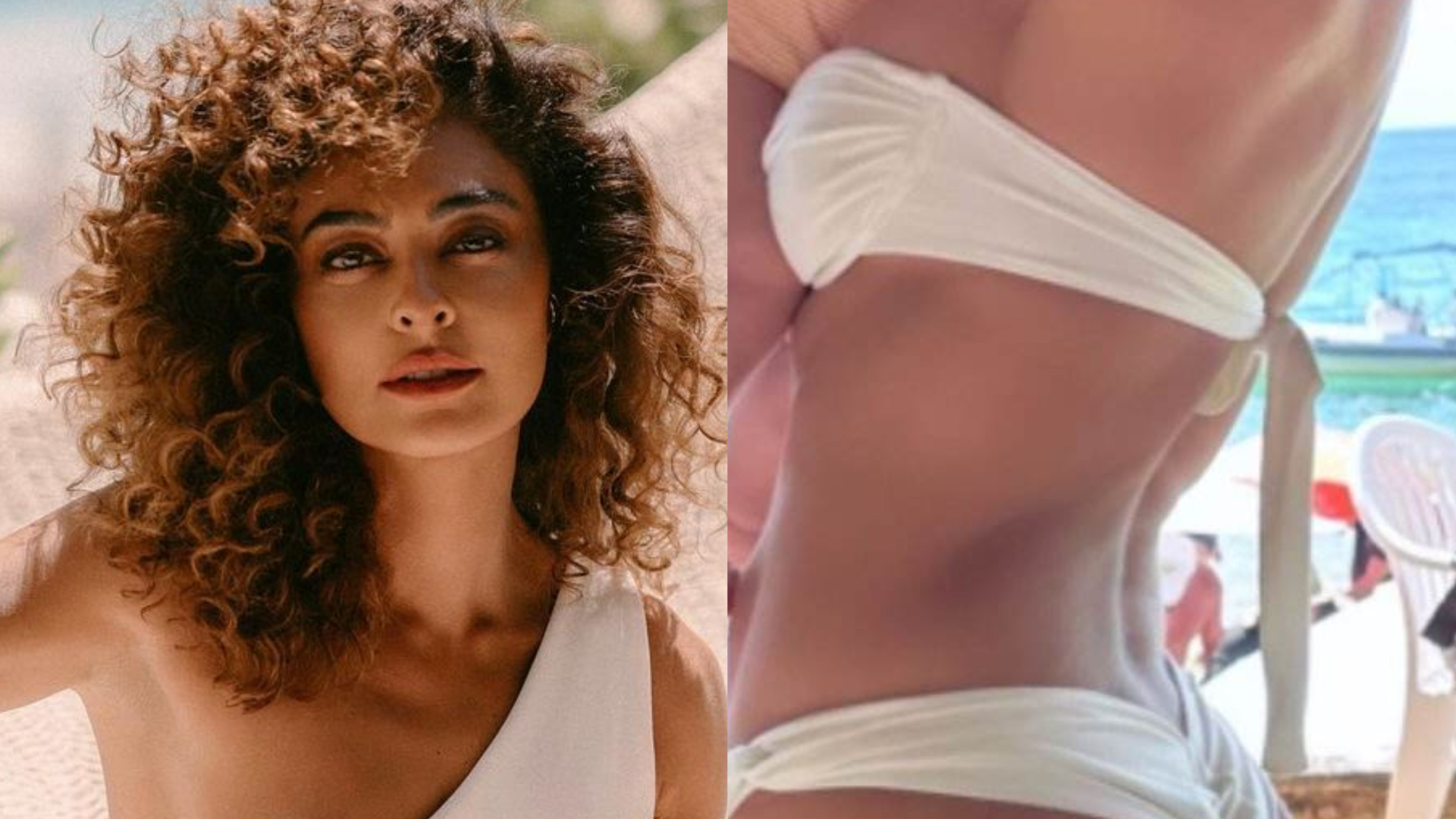 De biquíni, Juliana Paes choca ao exibir corpão real de costas: ”Na praia”