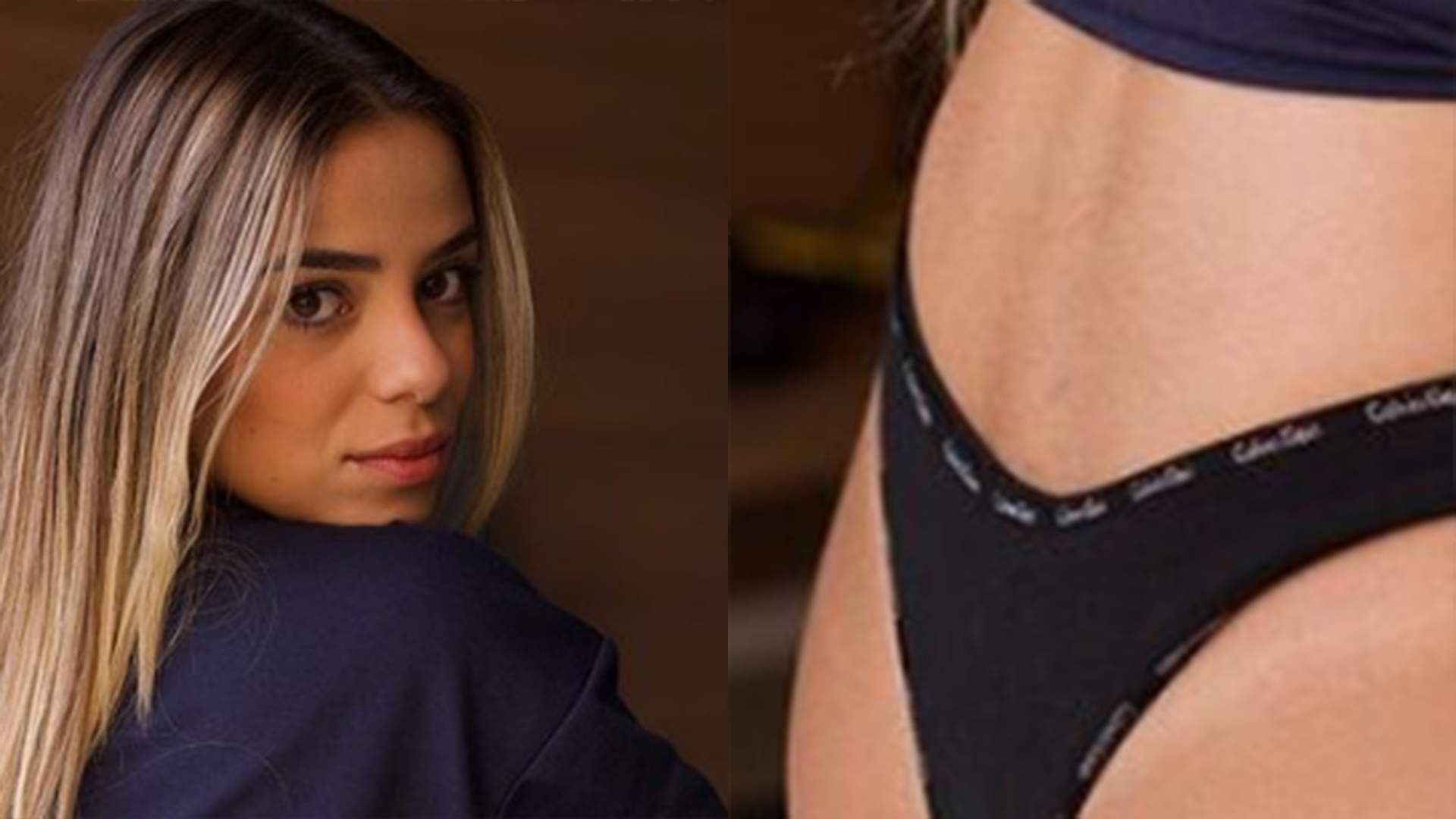 Ex-BBB Key Alves faz ensaio fotográfico de lingerie e coloca o bumbum para jogo