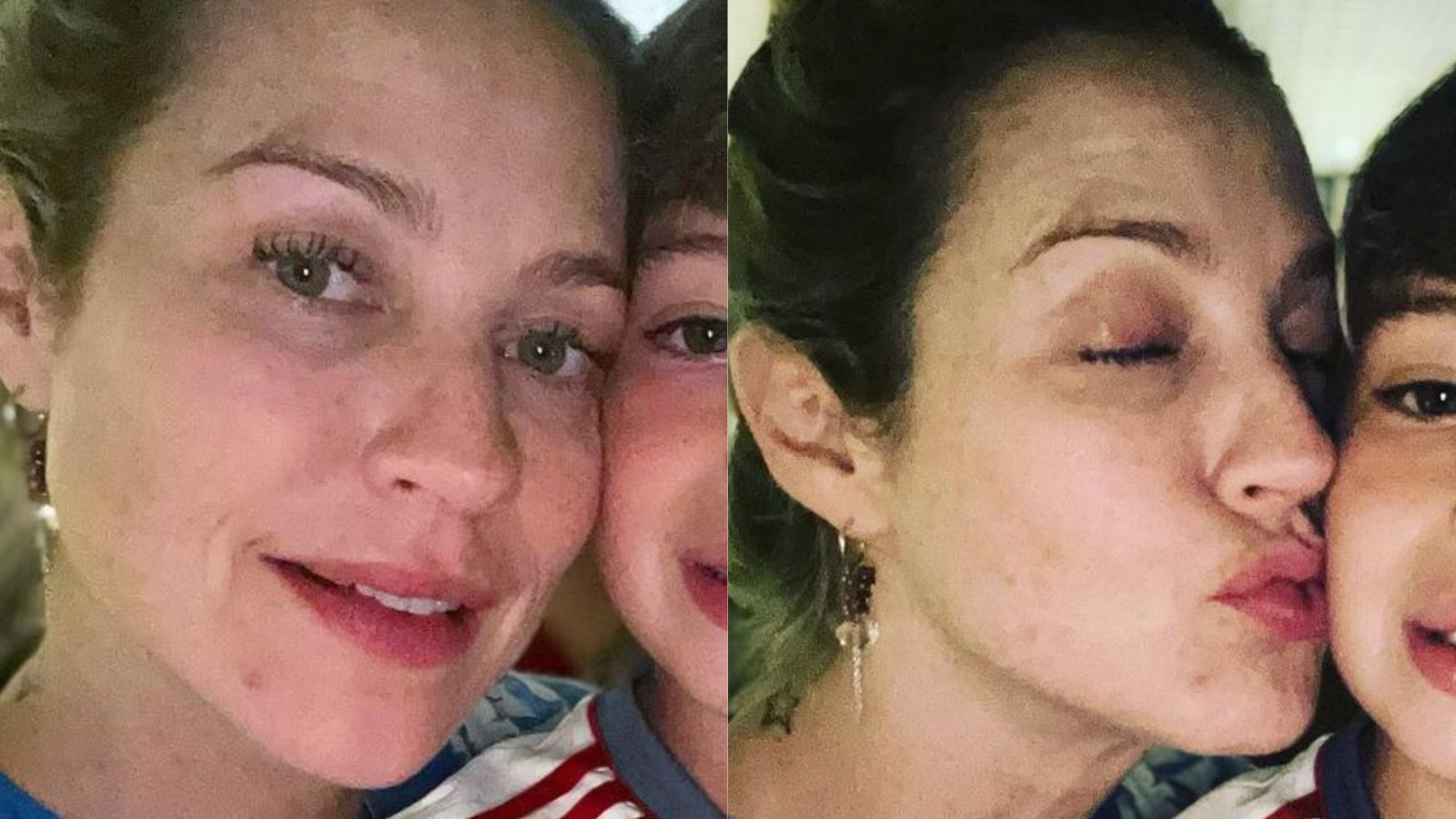 No Brasil, Luana Piovani se derrete ao reencontrar o filho mais velho: “Sorte”