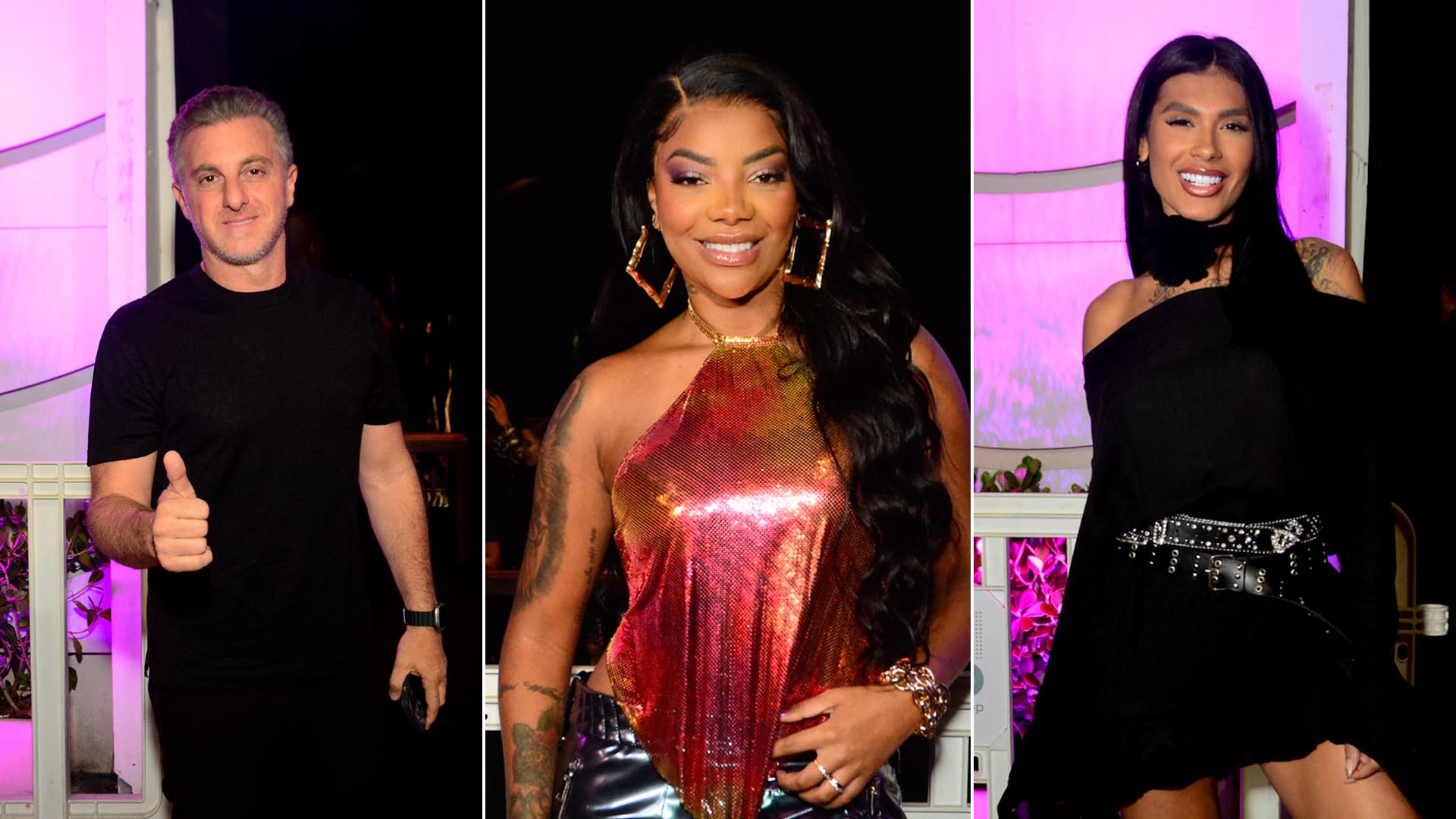 Ludmilla reúne time de famosos em sua festa de aniversário no Rio de Janeiro