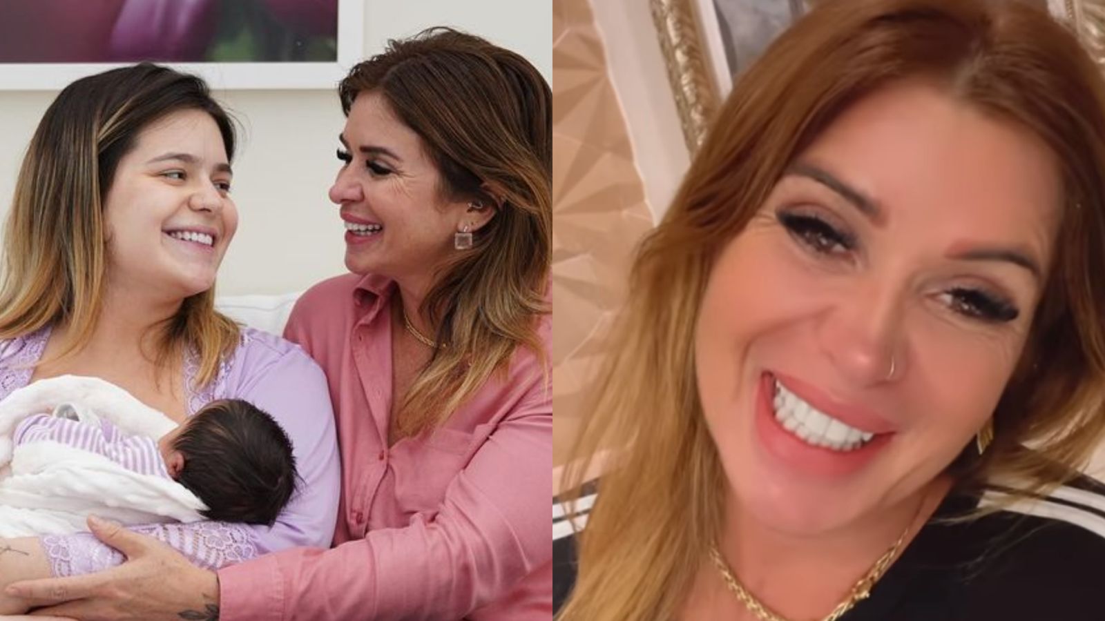 Mãe de Viih Tube abre o coração sobre se tornar avó: “É estranho”
