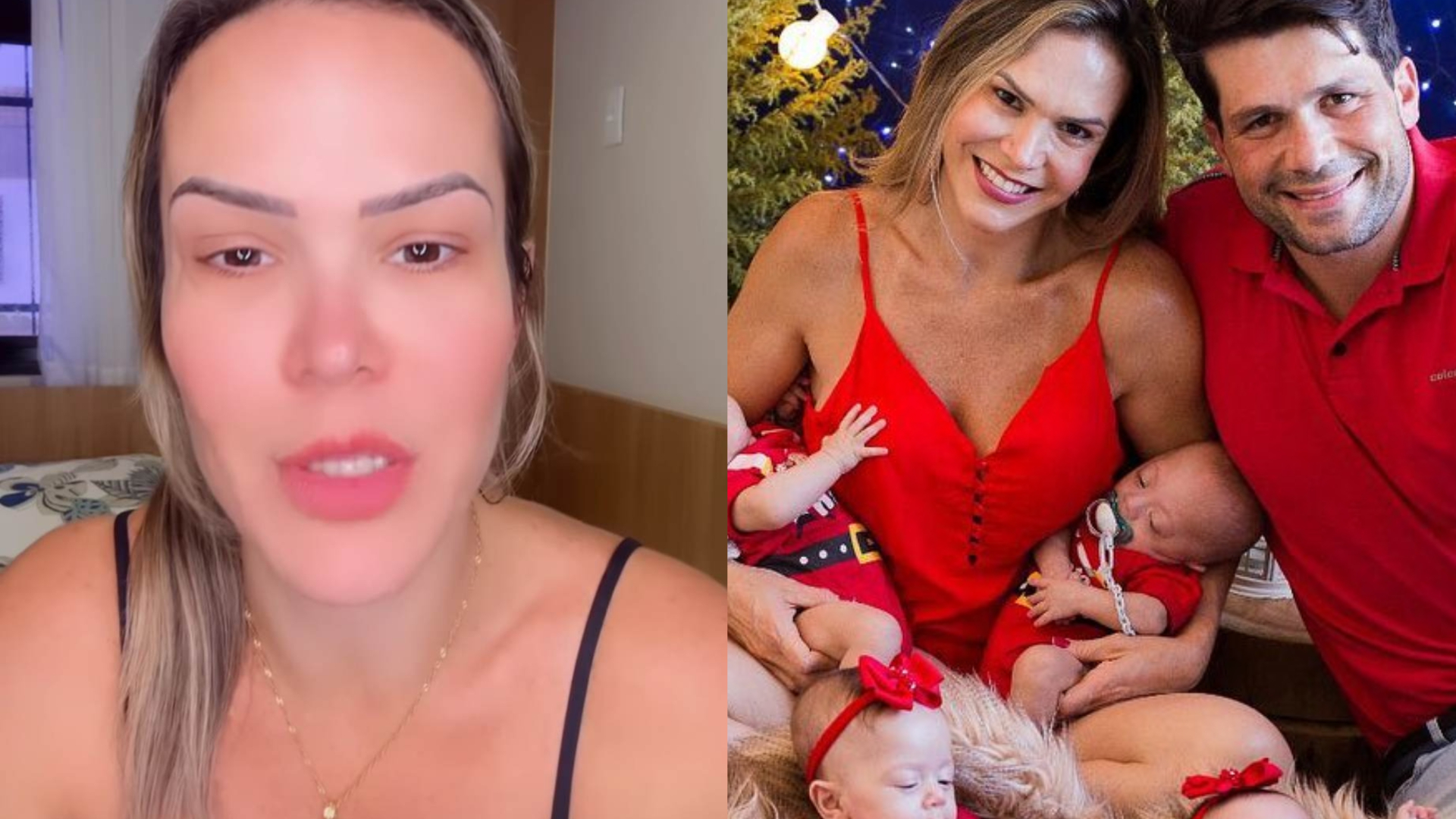 Mãe dos quíntuplos capixabas fala sobre morte do marido: ”4% dos casos”