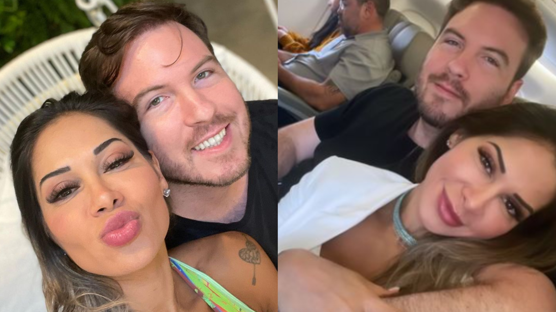 Juntos há um mês, Maíra Cardi faz tatuagem para o namorado, Thiago Nigro