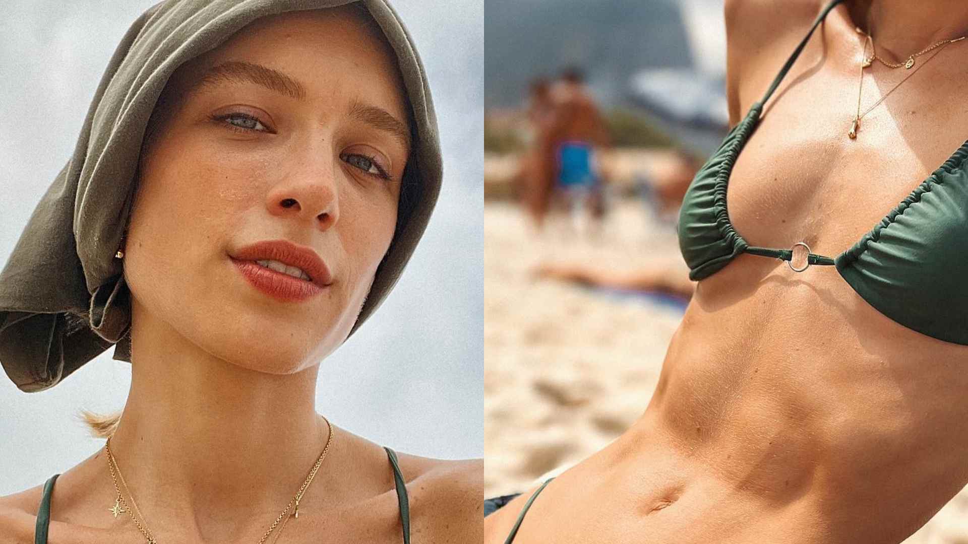 Marcela Fetter chama atenção ao exibir barriga negativa em cliques de biquíni: “Chocada”