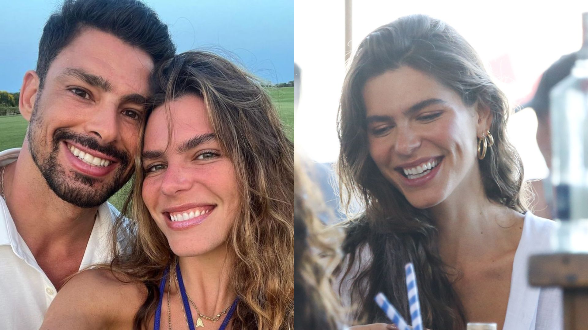 Após o fim do casamento com Cauã Reymond, Mariana Goldfarb é vista sem aliança pela primeira vez