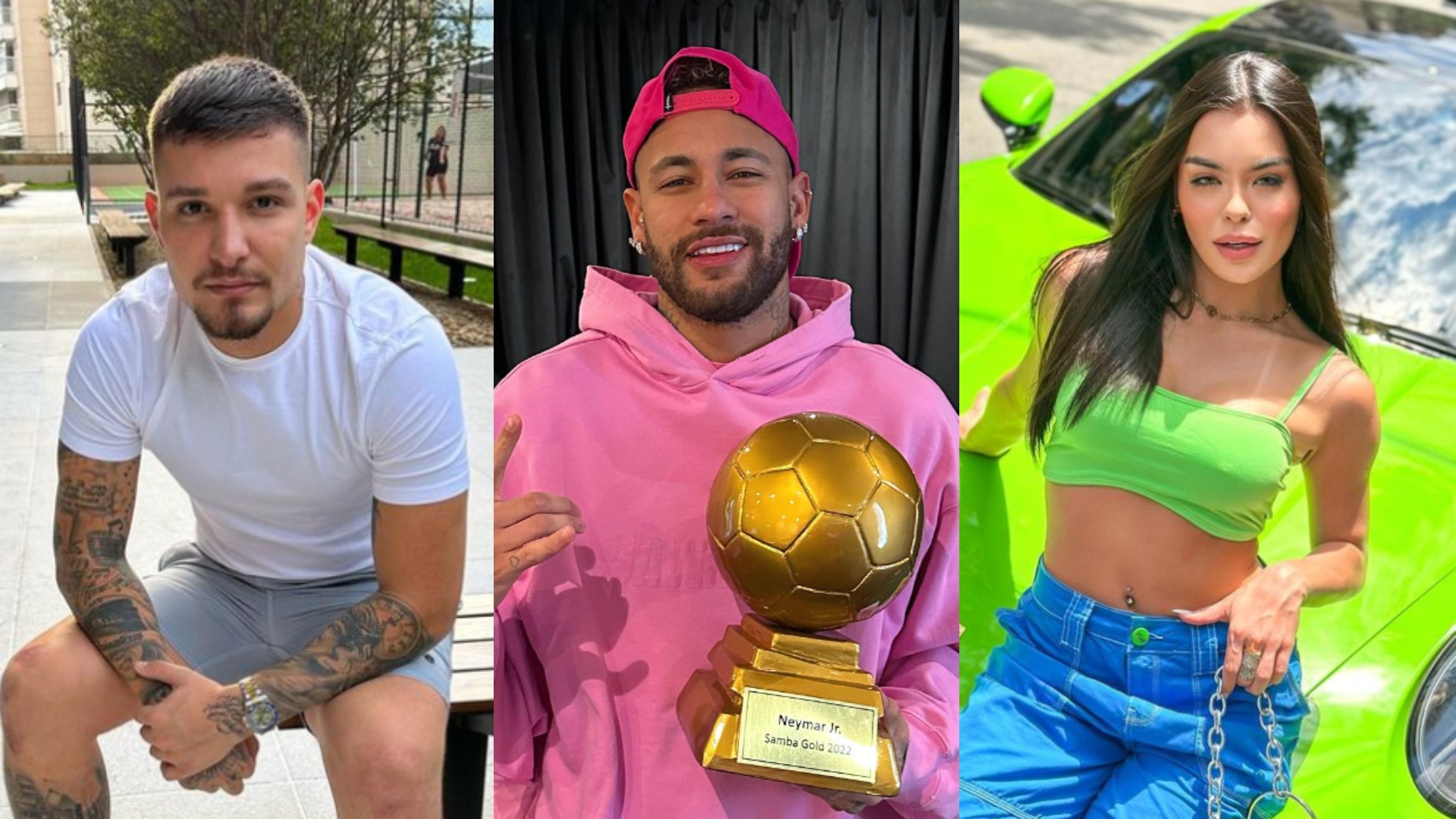 MC Gui expõe mensagens de ex, Bia Michelle, com Neymar Jr., e ela reage