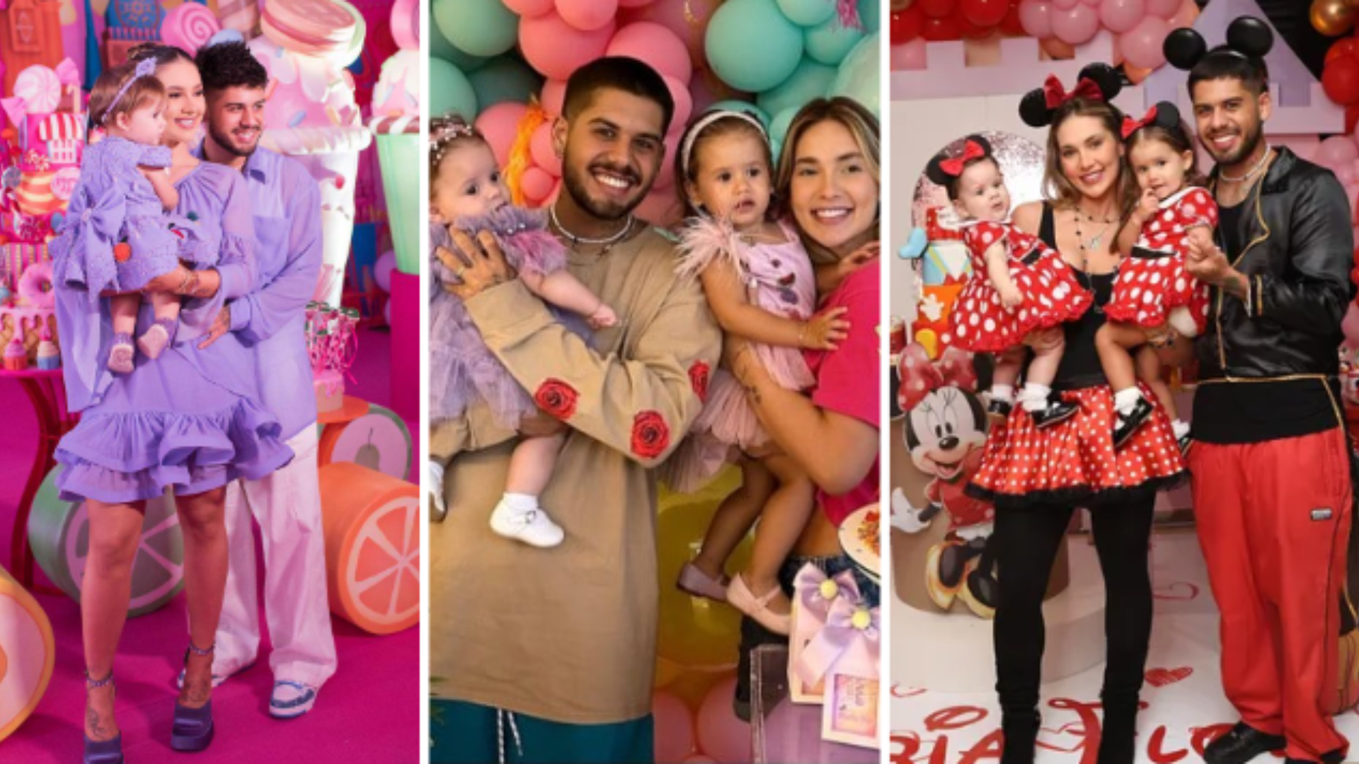 Virginia Fonseca e Zé Felipe: relembre os aniversários luxuosos das filhas do casal