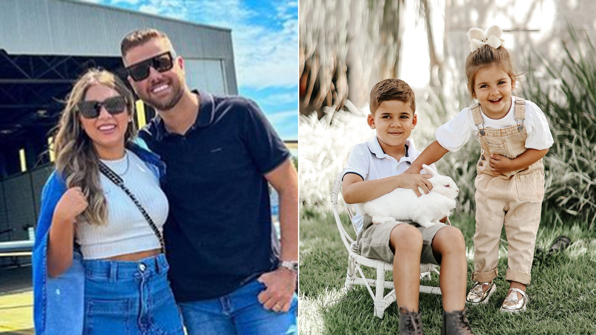 Filhos de Zé Neto e Natália Toscano fazem ensaio fotográfico em clima de Páscoa