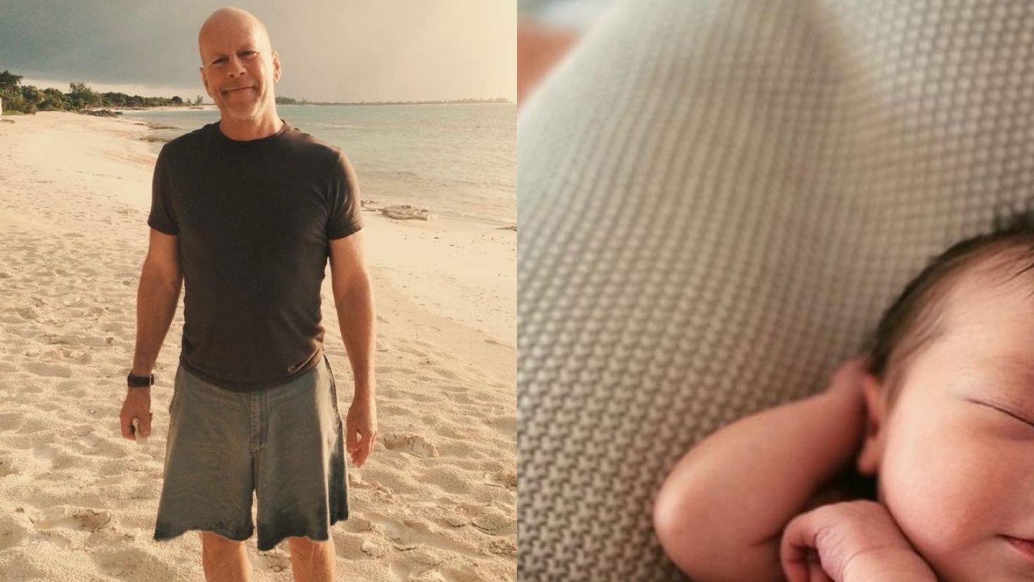 Nasce a primeira neta de Bruce Willis e Demi Moore! Veja foto