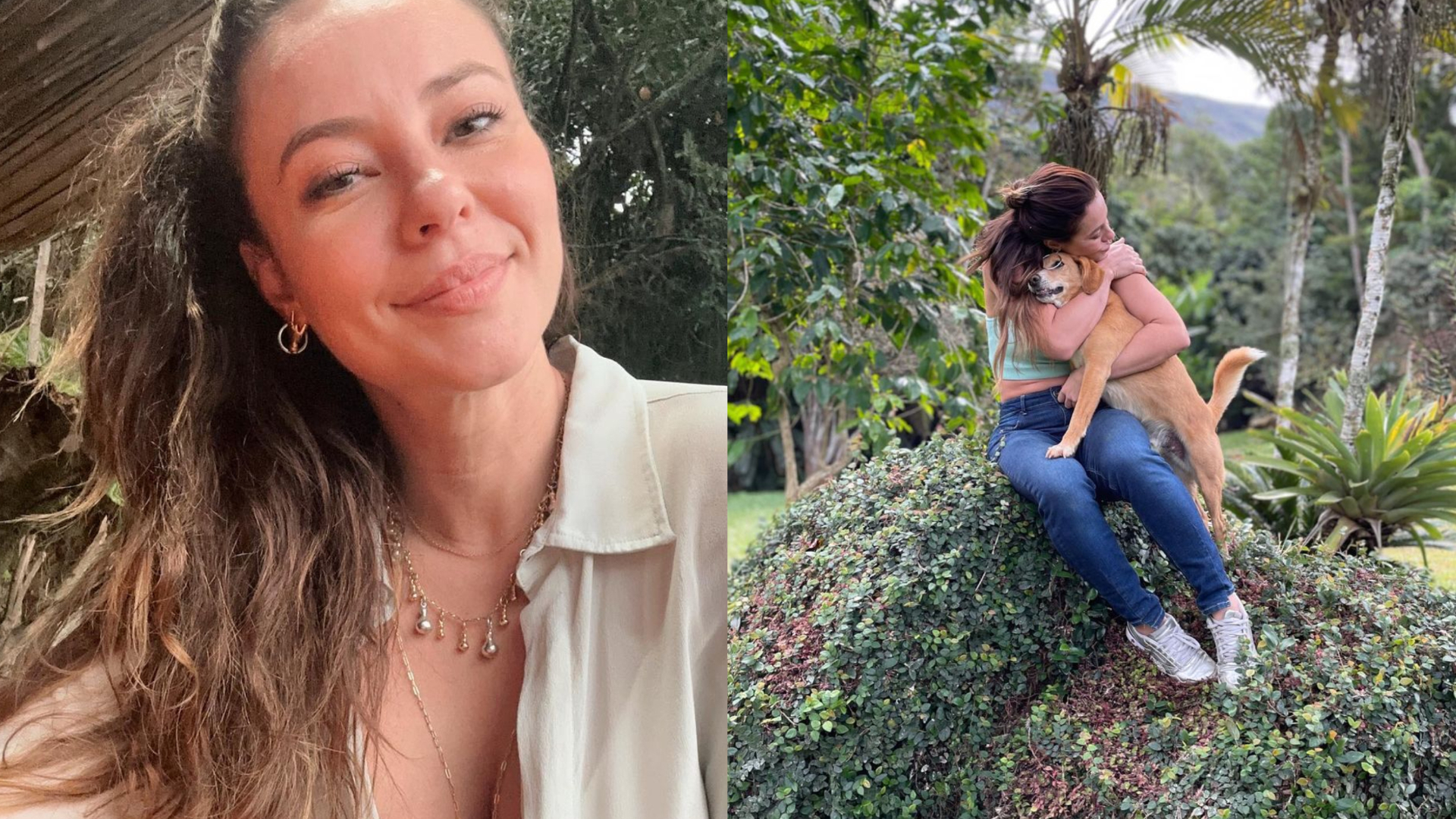 Paolla Oliveira encontra seu cachorrinho que estava desaparecido: ”Já está em casa”