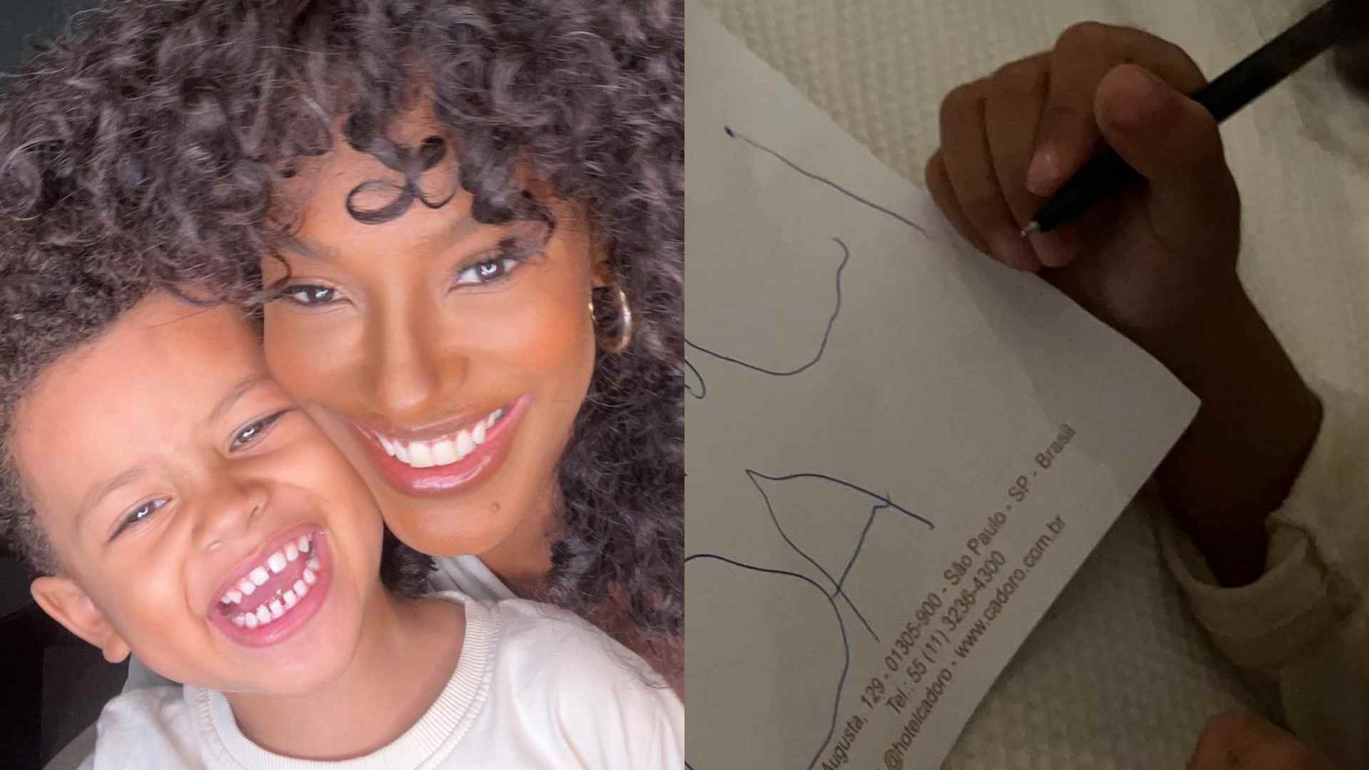 Pathy Dejesus encanta ao mostrar carta escrita pelo filho: “Não foi pra mim”