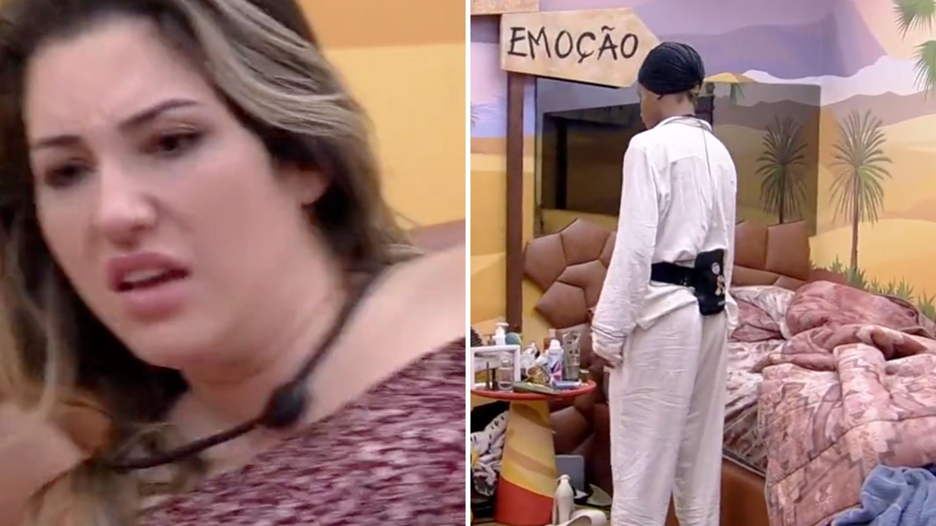 BBB22: Produção anuncia fim do Quarto Deserto e revolta sisters: “Não quero”