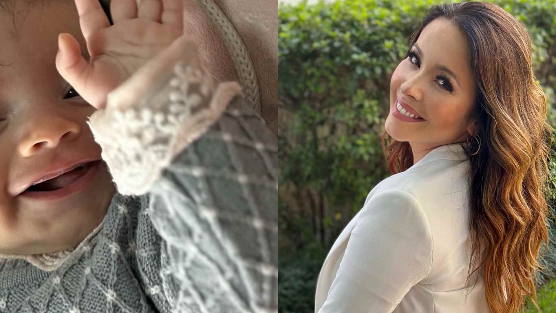 Renata Dominguez se derrete ao postar novas fotos da filha, Giulia: “Minha vida”