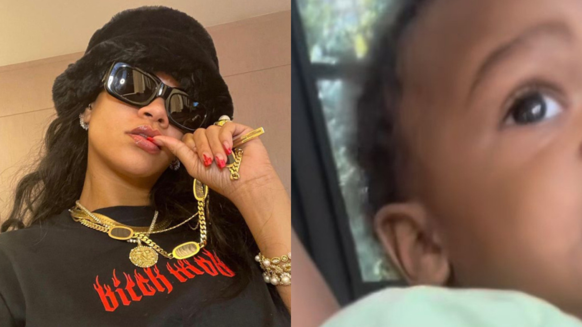 Rihanna encanta fãs ao compartilhar vídeo raro de seu filho