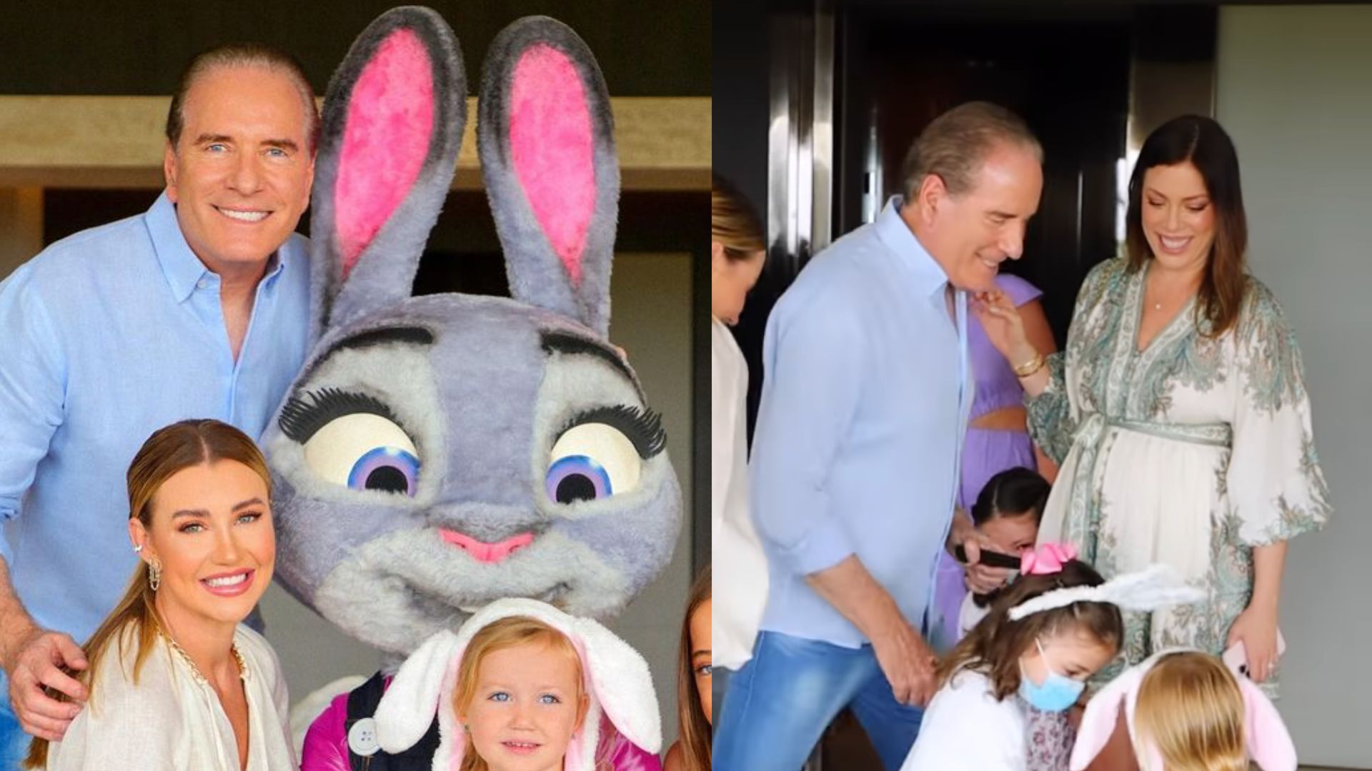 Ao lado da família, Roberto Justus antecipa comemorações de Páscoa: “Muito amor!”