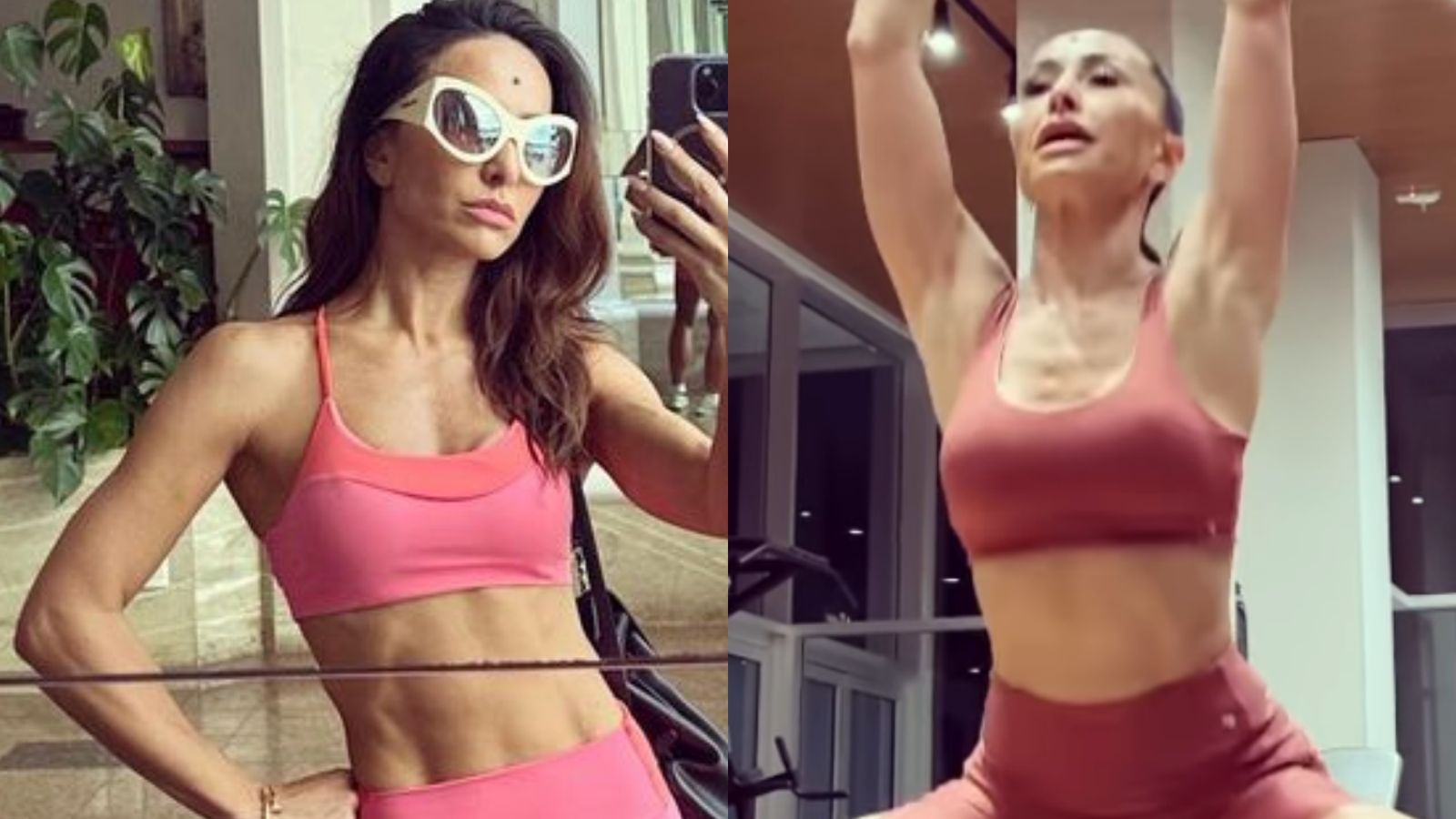 Com looks justíssimos, Sabrina Sato exibe corpão sarado na academia