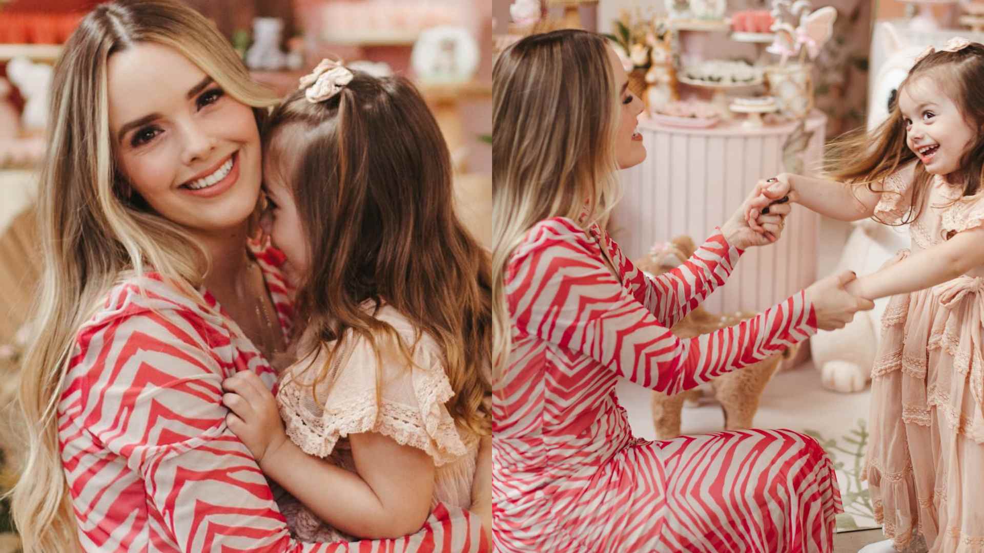Prestes a completar 4 anos, filha de Thaeme faz pedido inusitado para sua festa de aniversário