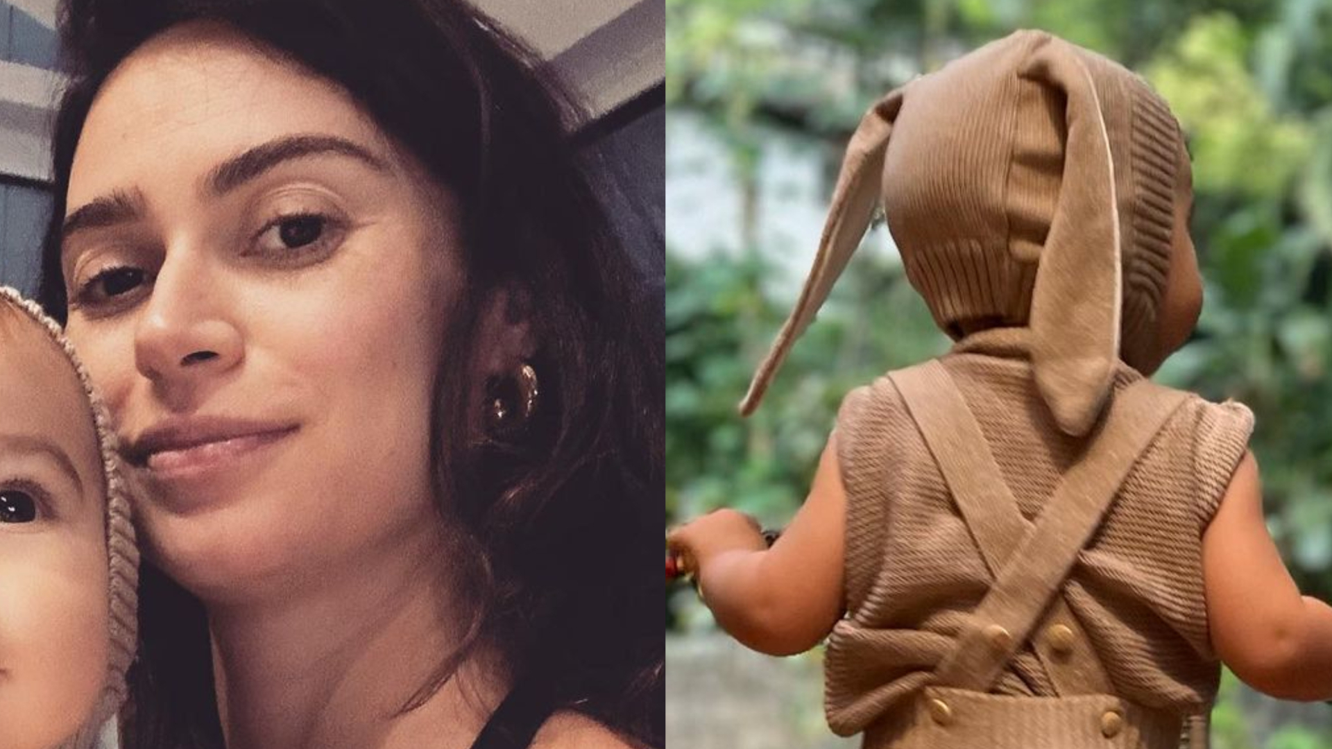 Filho de Thaila Ayala e Renato Góes esbanja fofura ao surgir de coelhinho: ”Coisa mais linda”