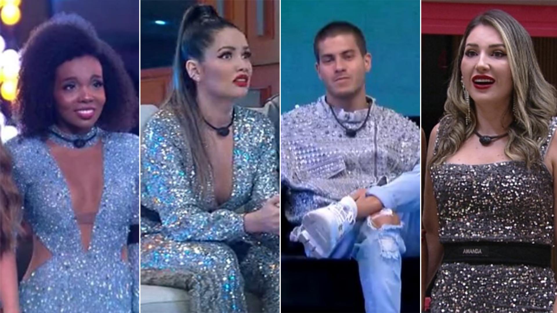 Coincidência? Últimos campeões do BBB usaram roupas brilhantes na final