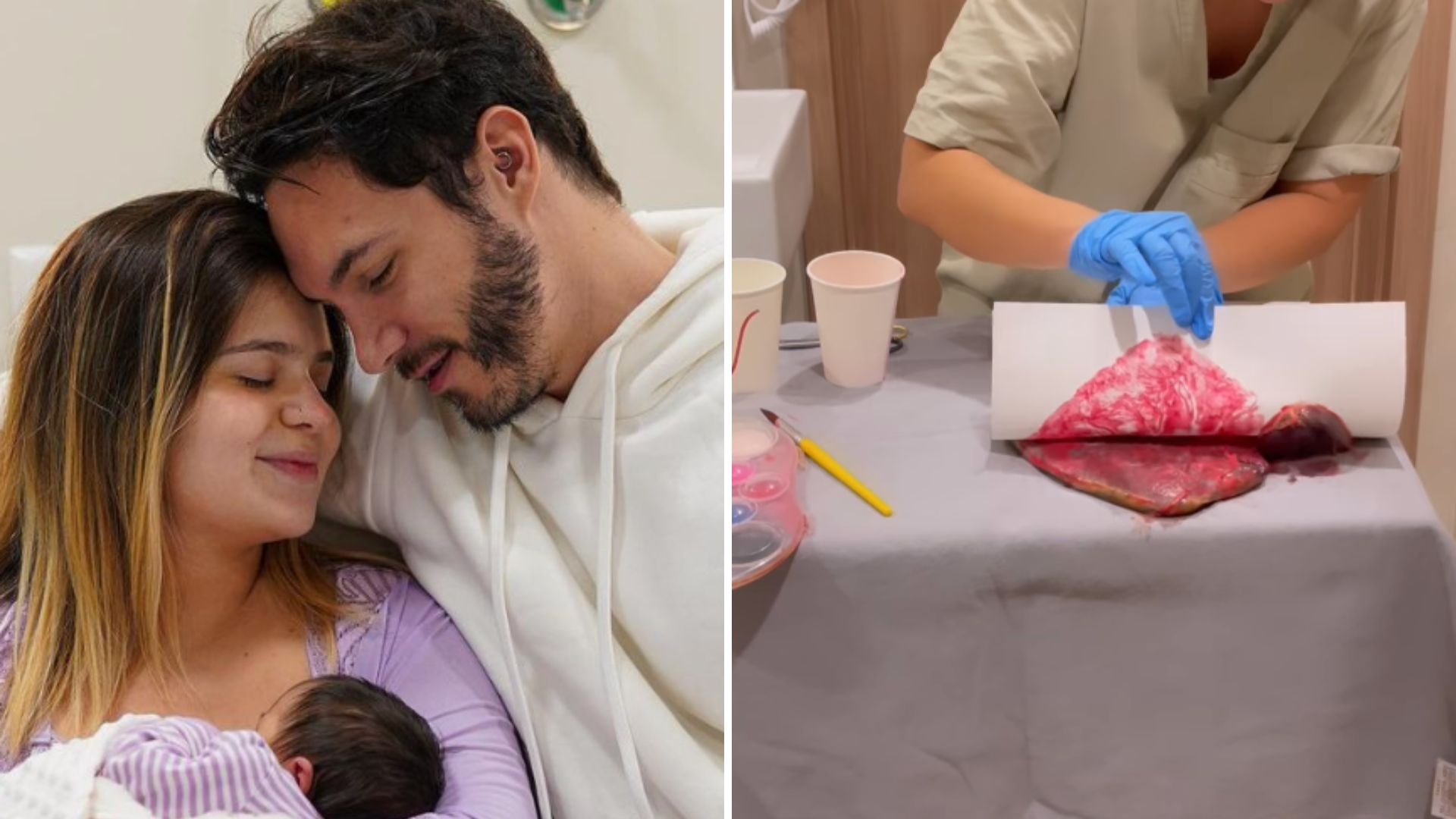 Viih Tube usa a placenta para lembrança inusitada do parto de Lua: “Nunca vi”