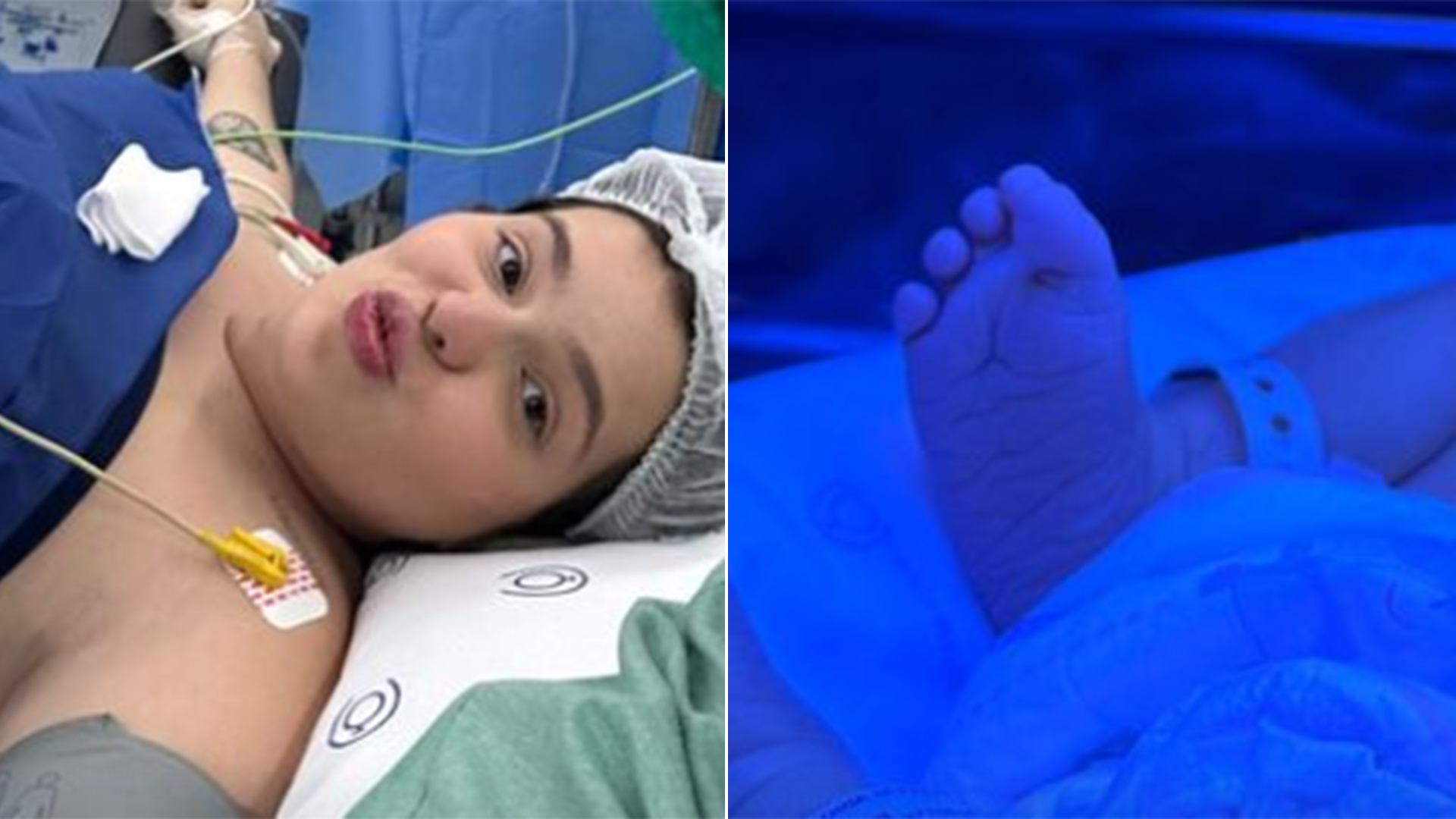 Viih Tube revela detalhes do dia do nascimento da filha: ‘Tinha muito medo da cesárea’