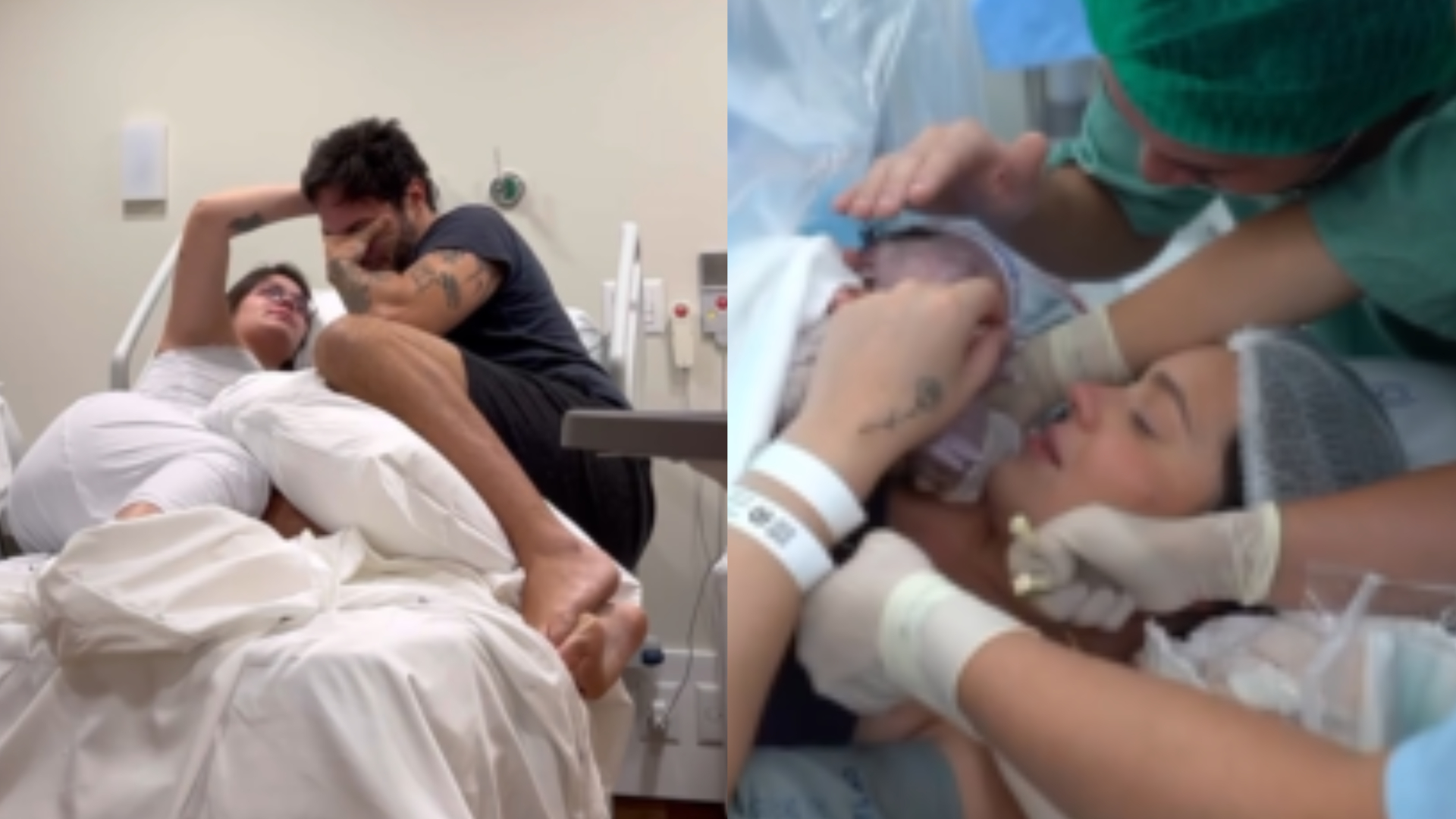Viih Tube posta vídeo com detalhes do nascimento da filha Lua: ”Já choramos tanto”