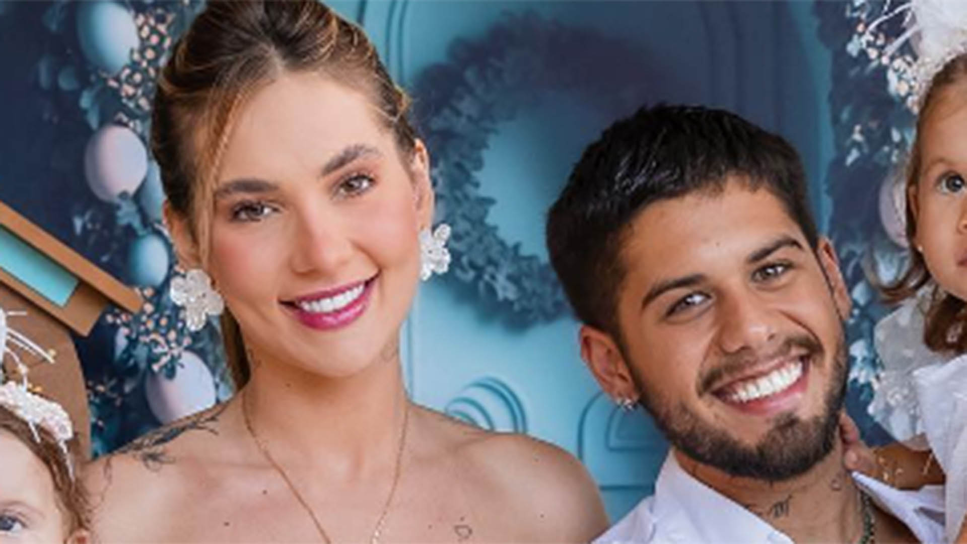 Virginia Fonseca e Zé Felipe fazem ensaio de Páscoa com as filhas
