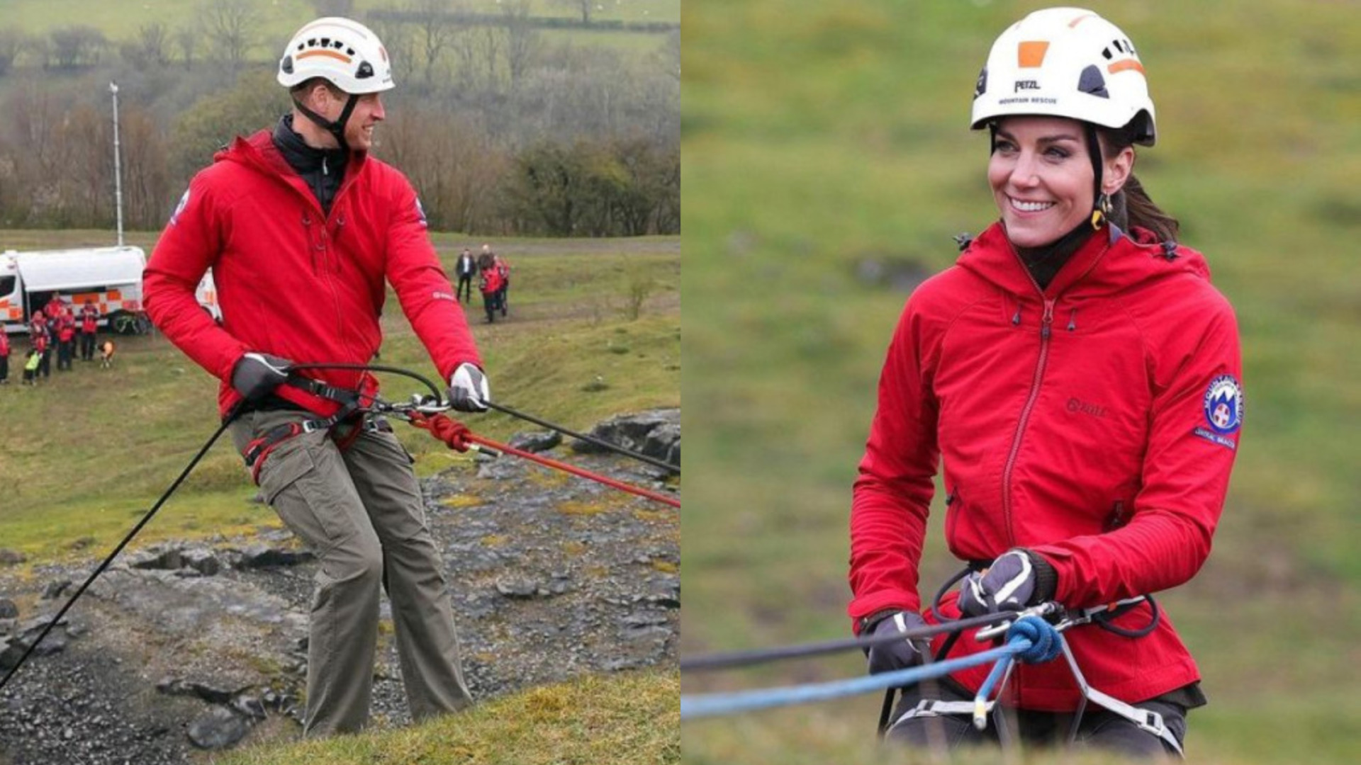 Príncipe William e Kate Middleton surpreendem ao escalarem montanha
