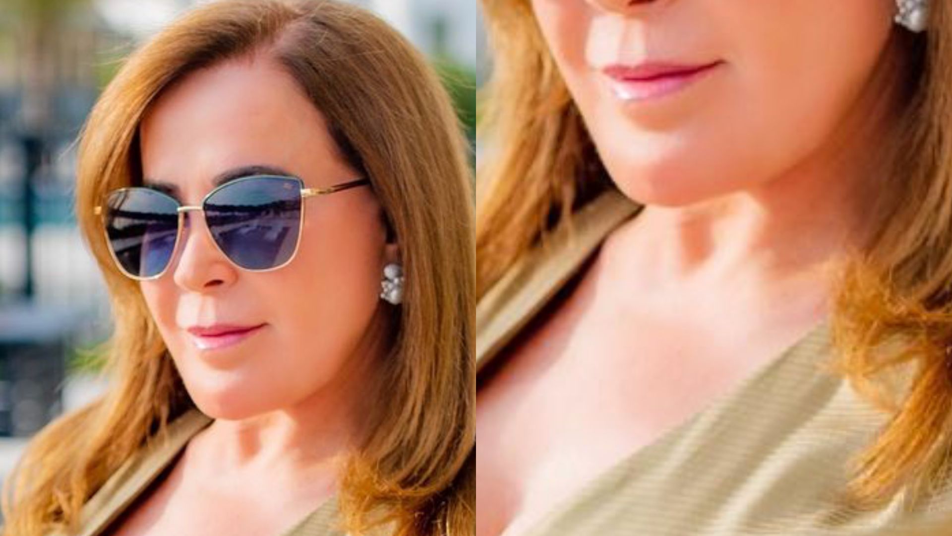 Que mulherão! Zilu Camargo aposta em vestido elegante com decote generoso: “Lindíssima!”