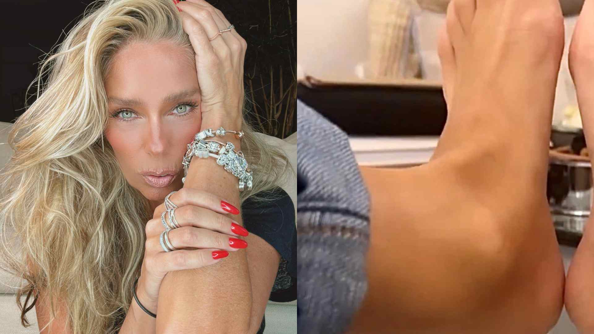 Adriane Galisteu surpreende ao revelar curiosidade inusitada sobre seus pés: “Jamais imaginei”