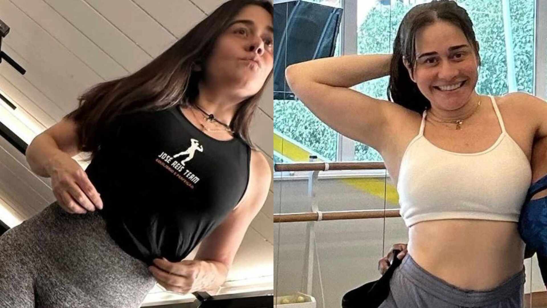 Alessandra Negrini se exibe na academia e desabafa: ‘Nem sempre é fácil’