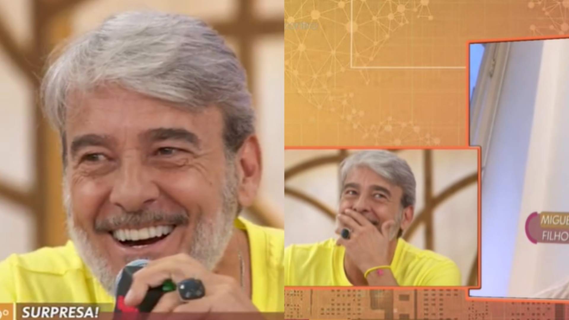 Alexandre Borges é surpreendido com recado do filho com Julia Lemmertz: ”Inspiração”