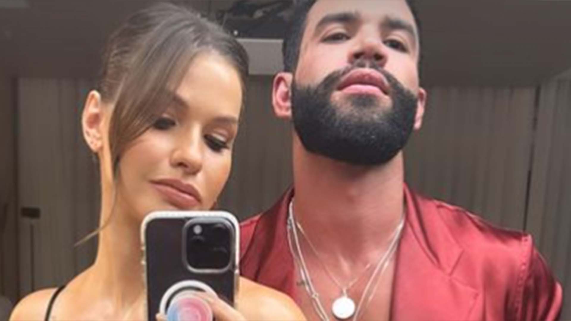 Andressa Suita e Gusttavo Lima surgem com looks poderosos em noitada