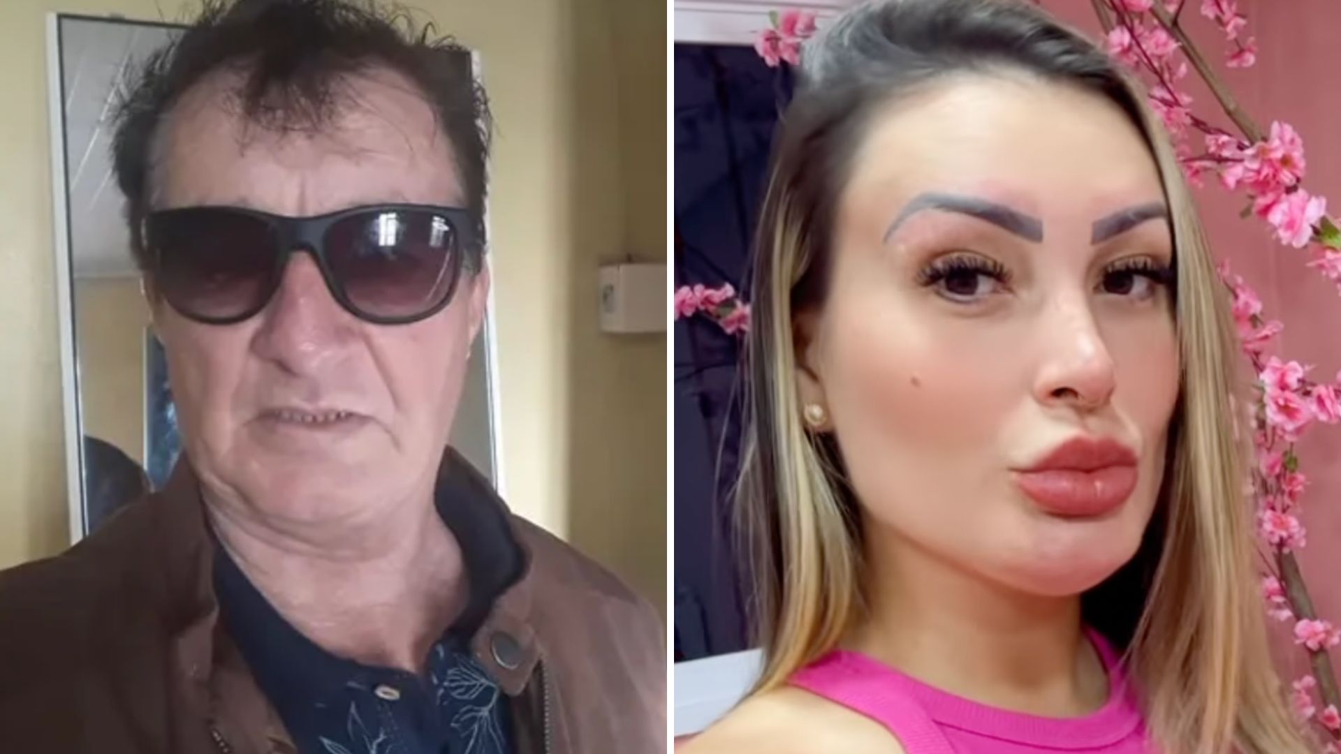 Pai de Andressa Urach humilha a filha em desabafo: “É vergonhoso”