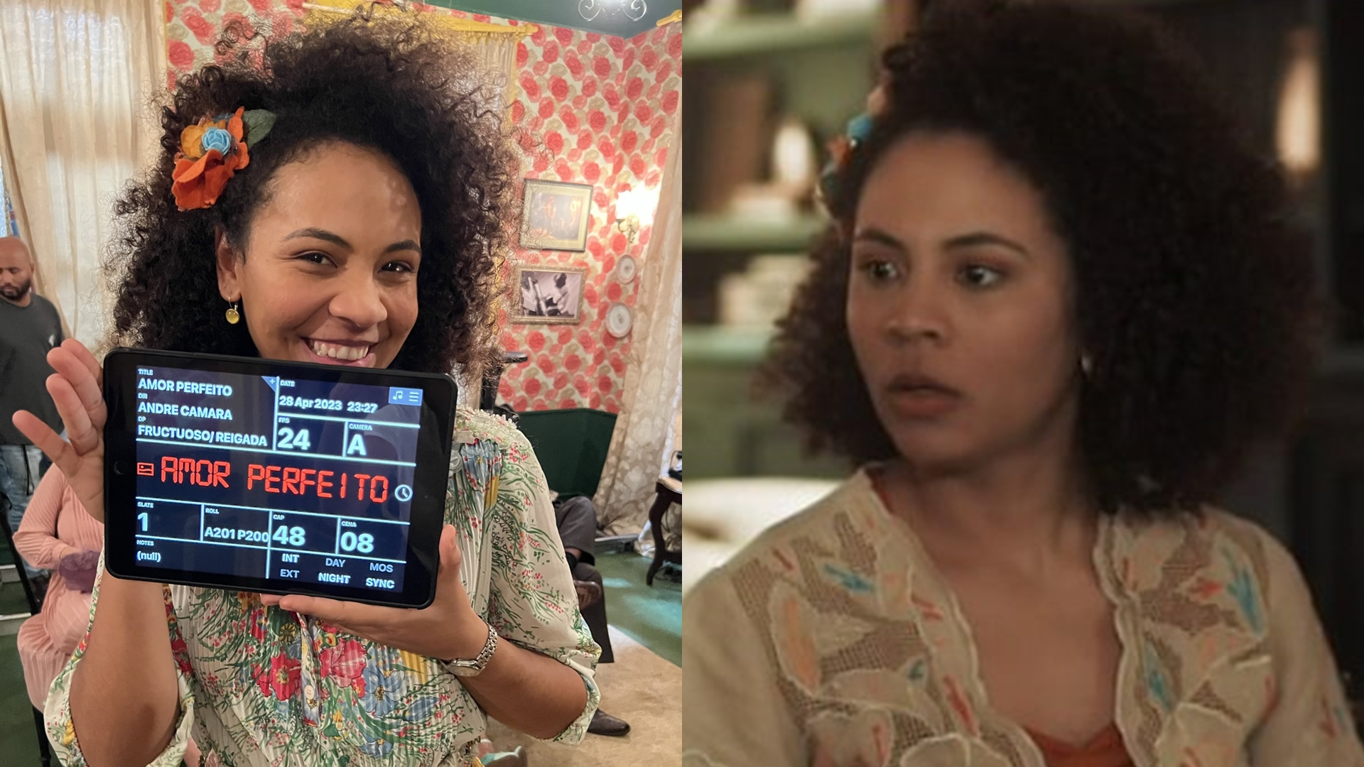 Atriz de Amor Perfeito revela que diretor queria cenas musicas em novela