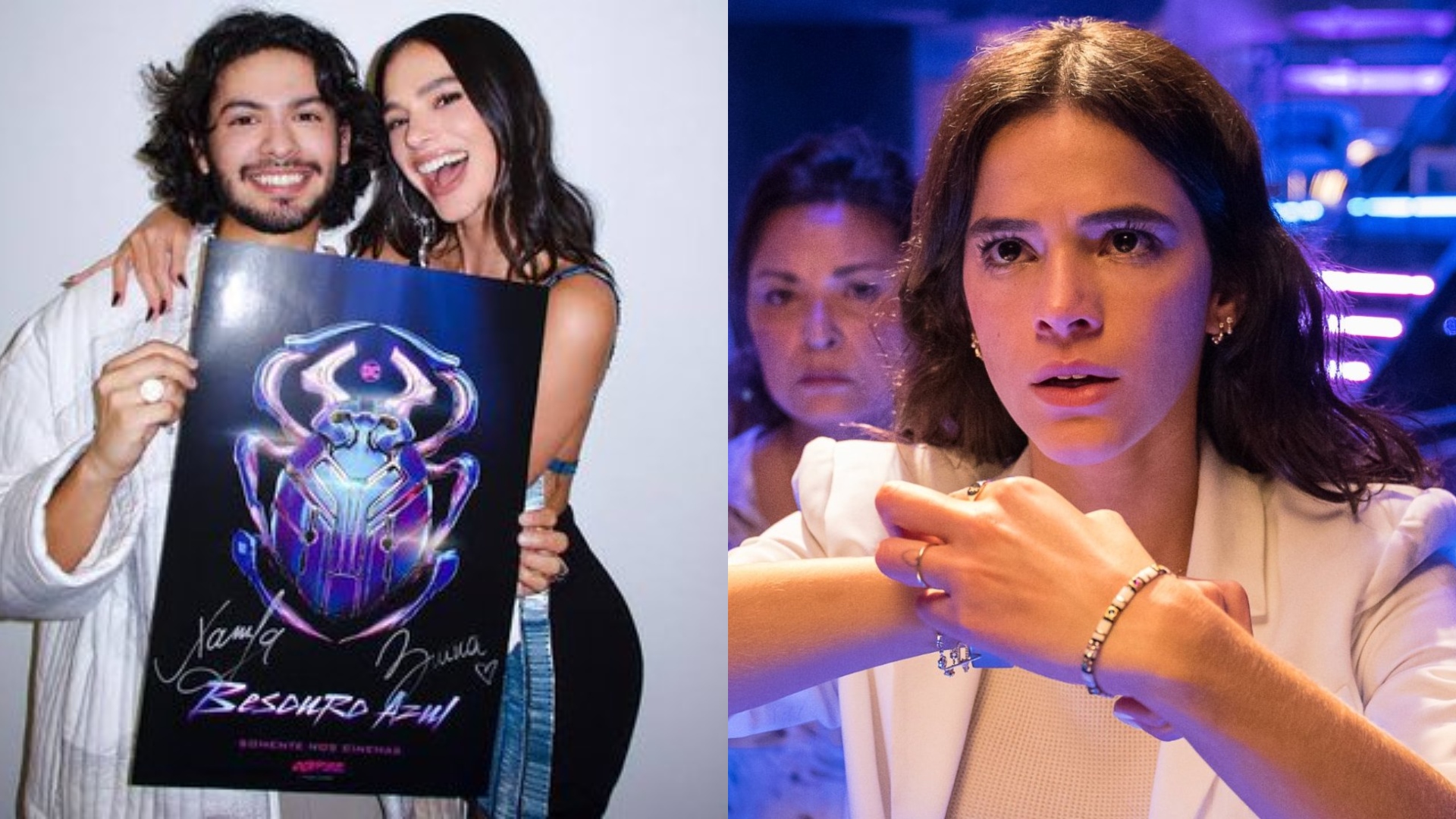Primeiras críticas internacionais de Besouro Azul elogiam filme e Bruna Marquezine