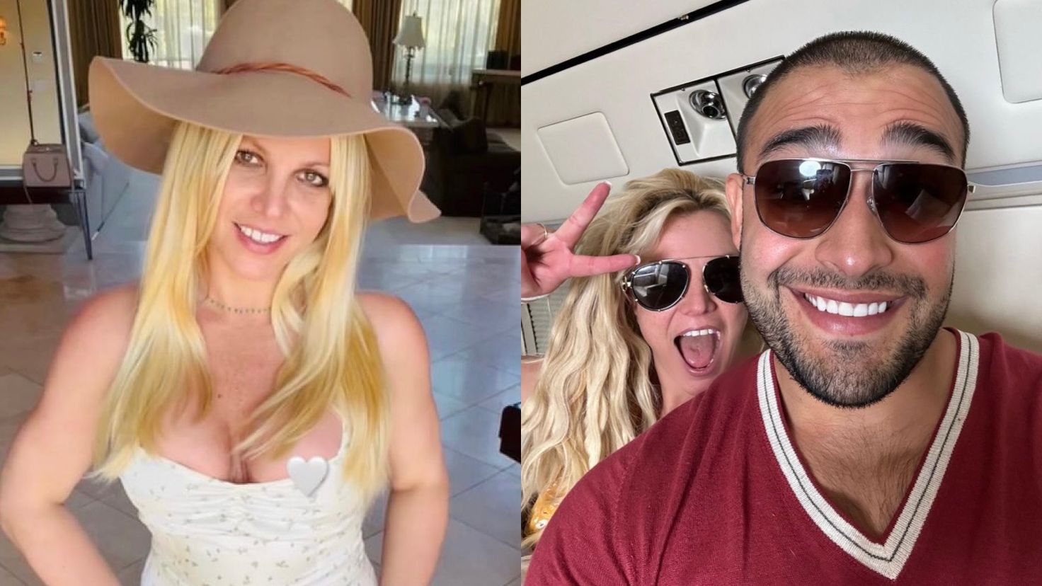 Pessoas próximas estão preocupadas com isolamento de Britney Spears após separação com Sam Asghari