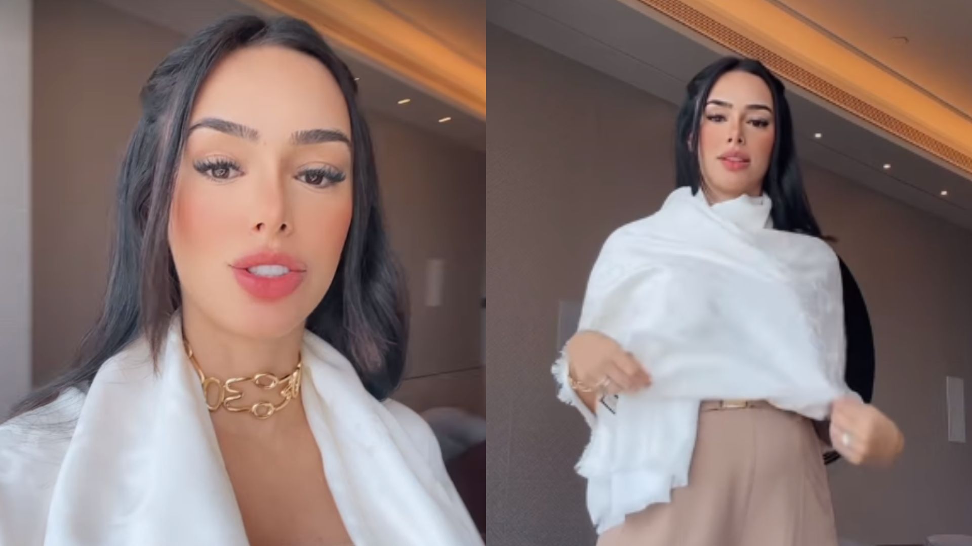 Bruna Biancardi fala sobre mudanças no estilo na Arábia Saudita